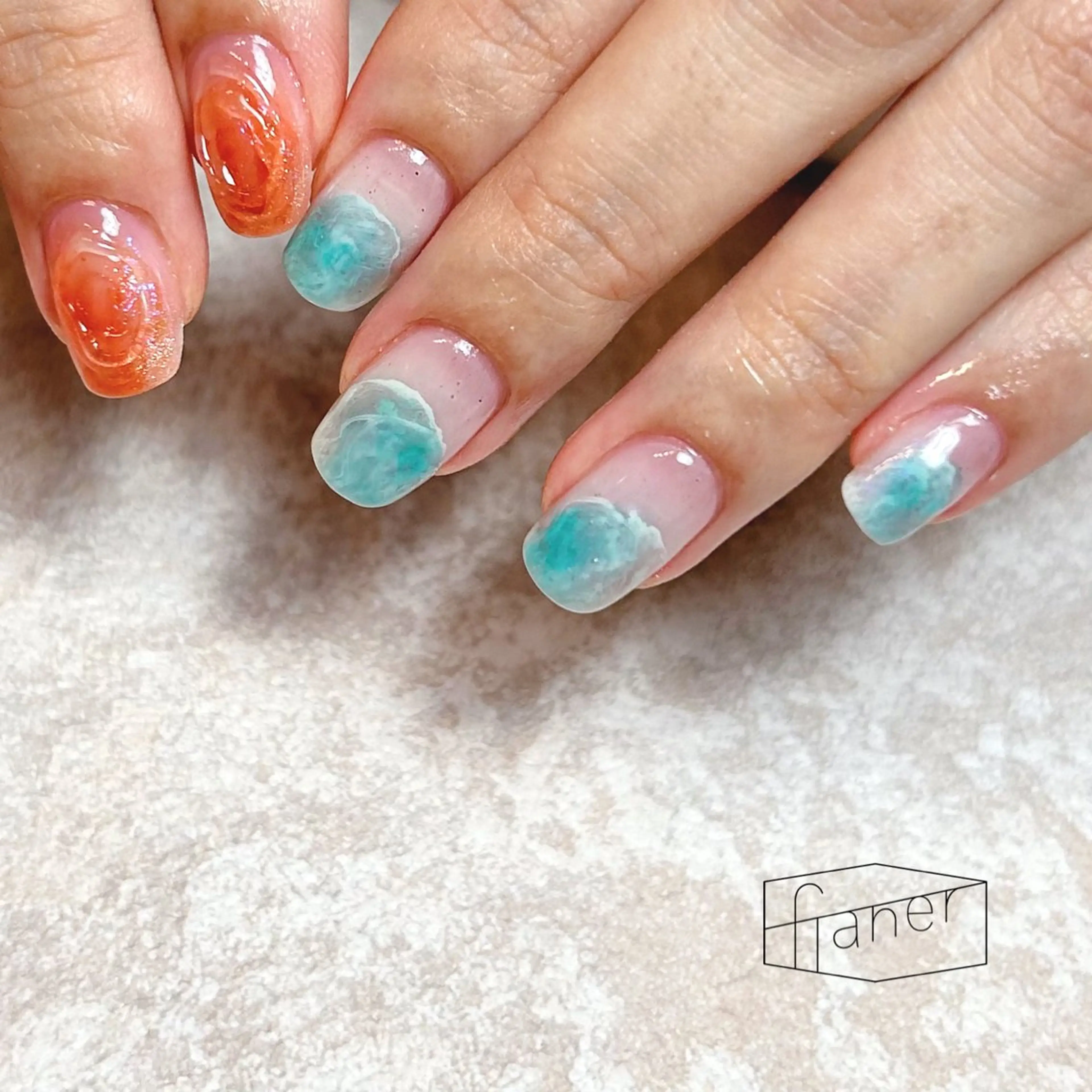 ネイル ハンドネイル flaner所属・KAORI ㅤのネイルデザイン