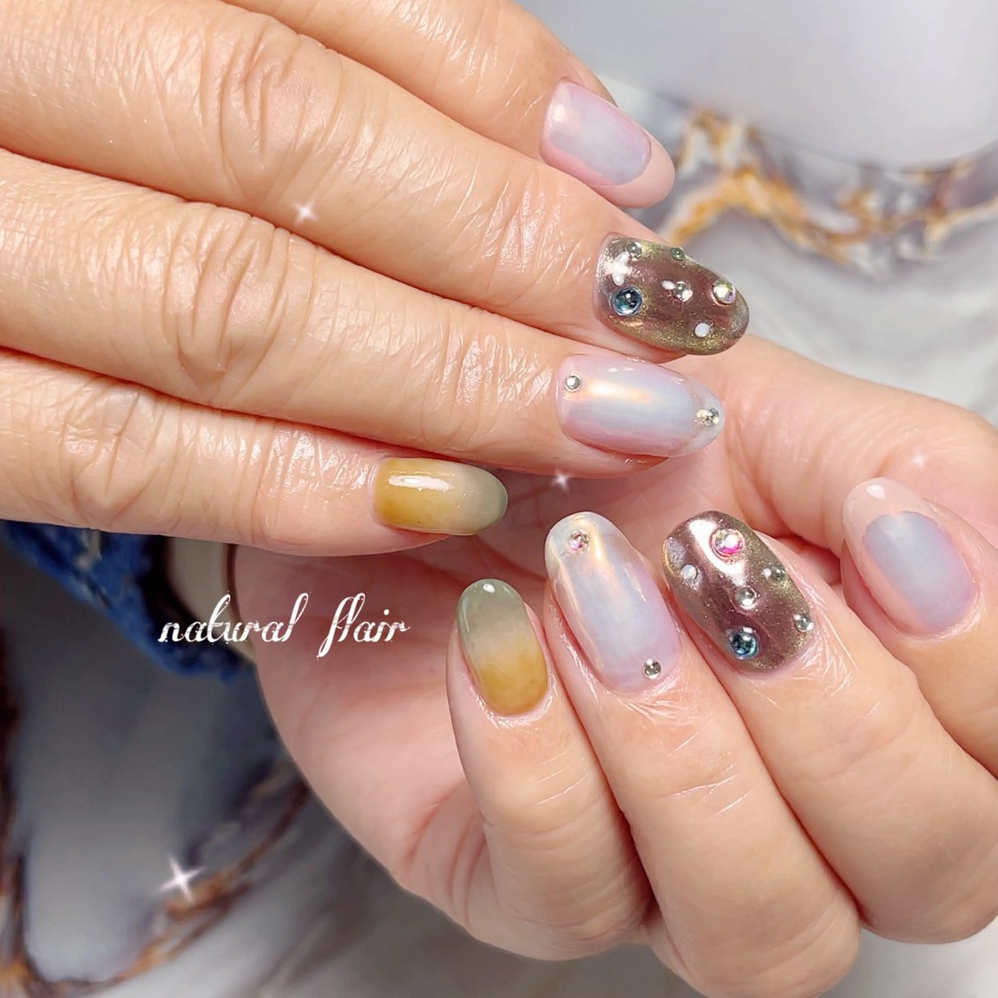 ネイル ハンドネイル natural flairのネイルデザイン