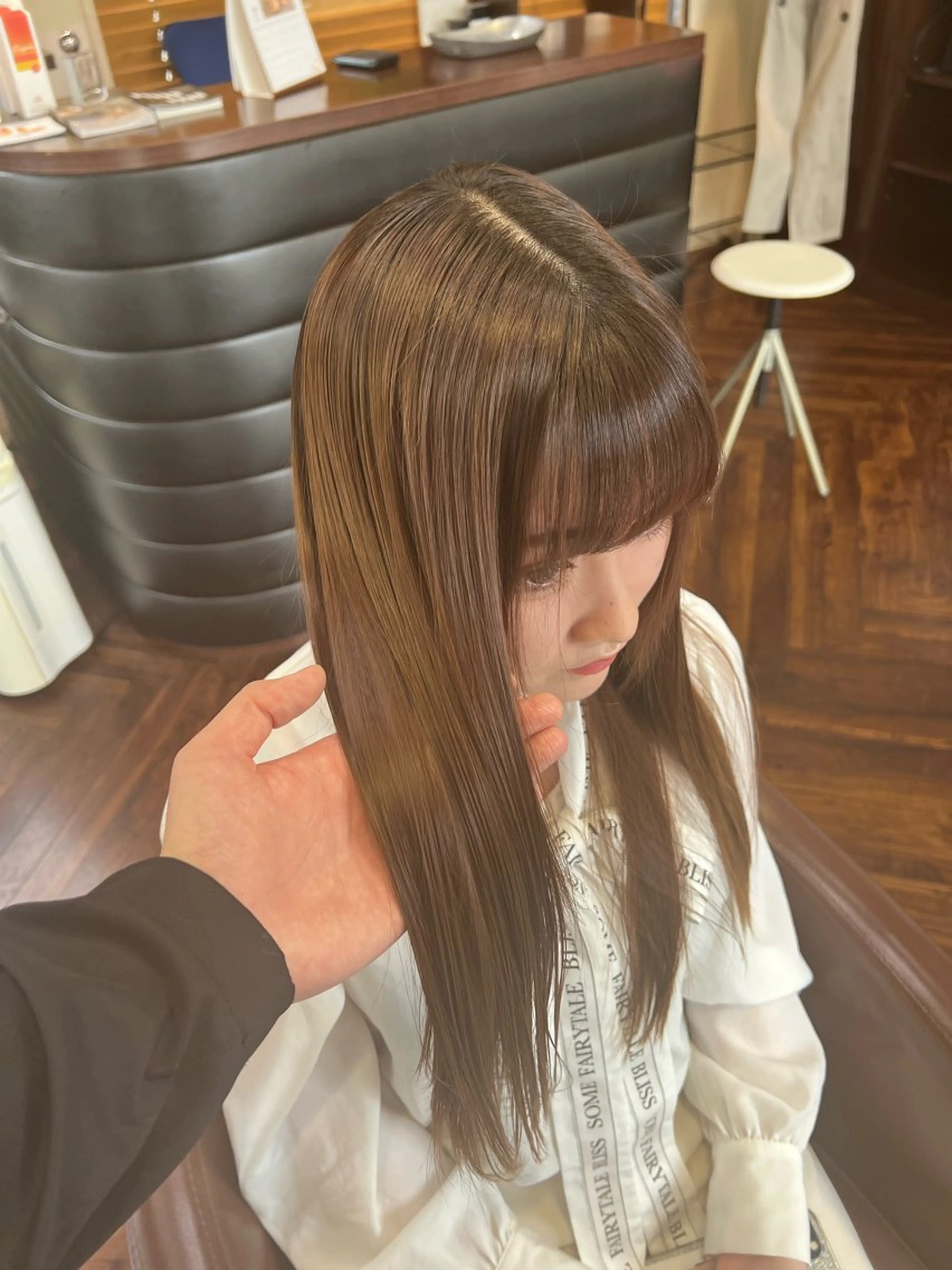 ロング beer今泉所属・髪質改善／天神・今泉 ソエジマリオのヘアスタイル