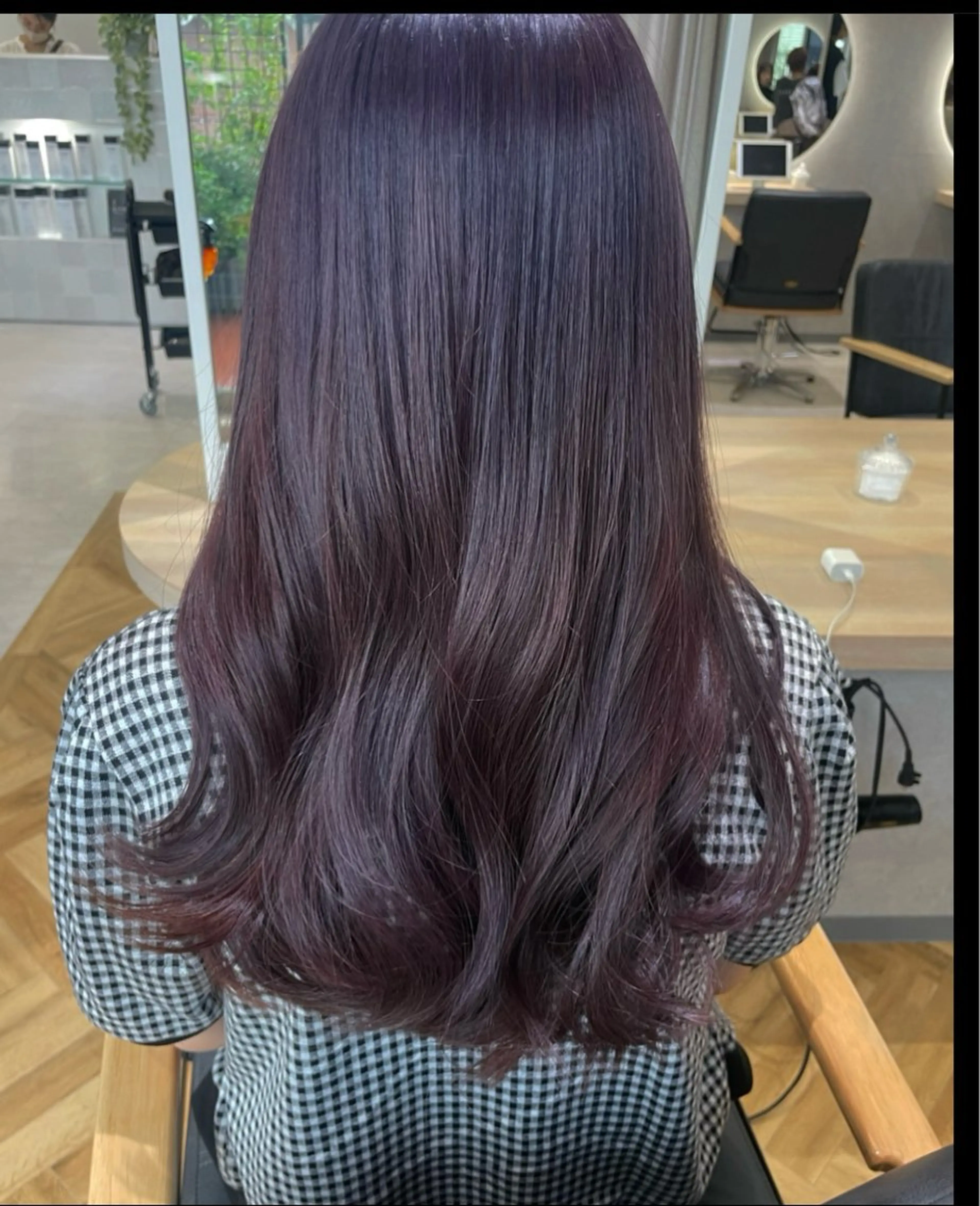 ロング カラー アディクシーカラー ブリーチ ケアブリーチ イルミナカラー ヘアカラー 🌿透明感ヘア 園田　朱梨🌿のヘアスタイル