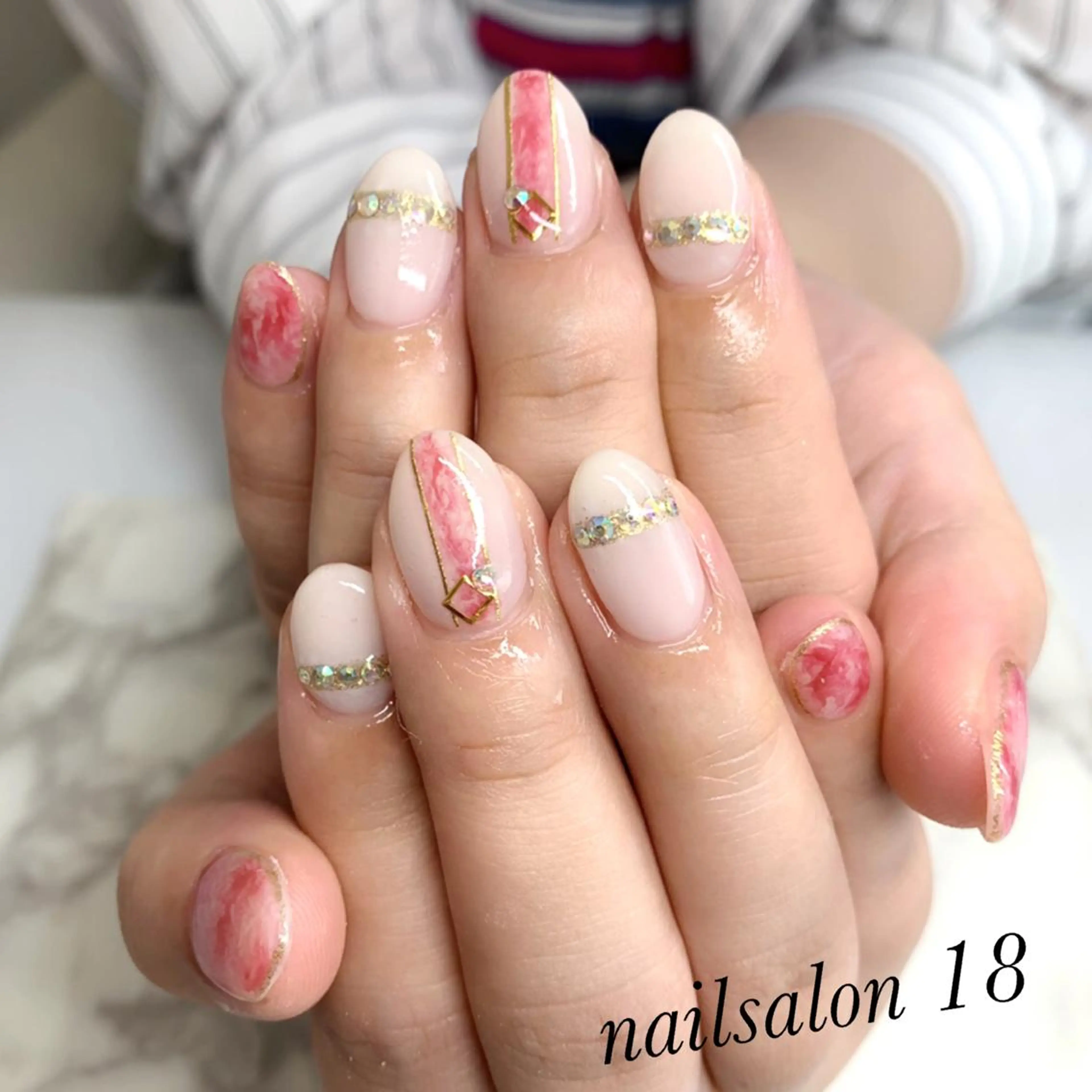 メンズ ネイル nail salon 18.のネイルデザイン