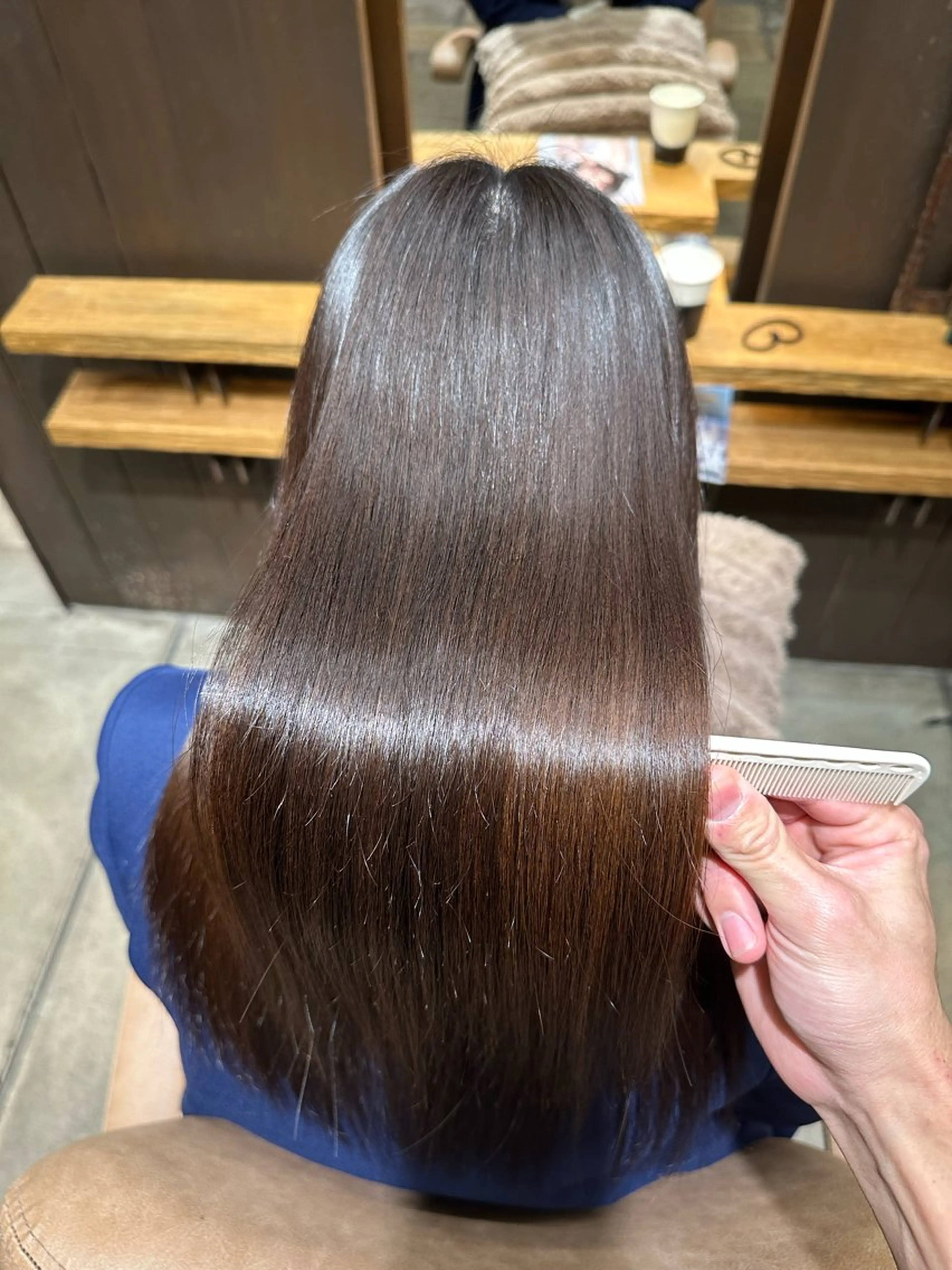 ロング Lond  bla-ma所属・ブリーチなしカラー／ 今井春汰のヘアスタイル