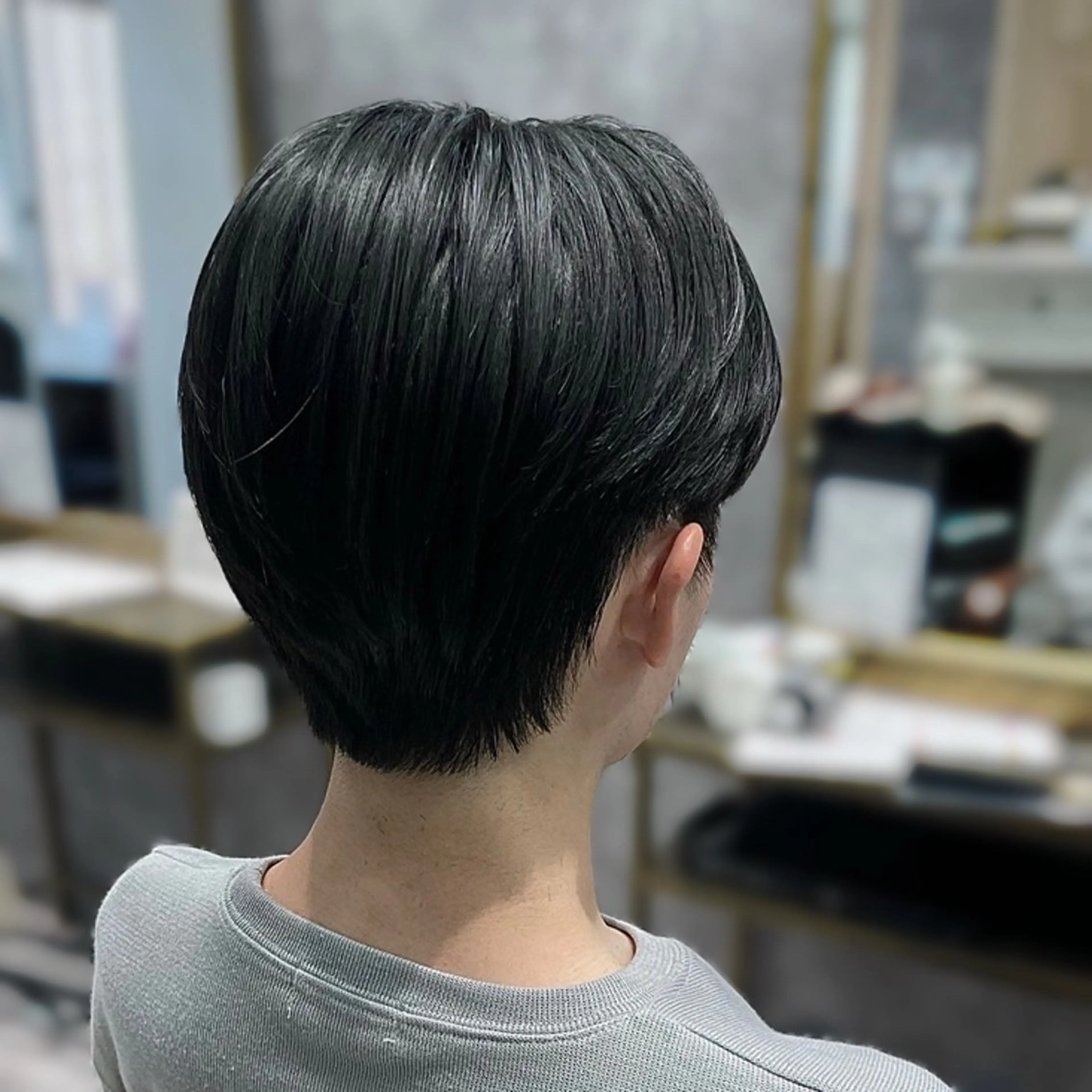 ✨平日限定✨1日1名様のみ🩶 【MEN'S】カット+ 縮毛矯正 𝐜𝐨𝐮𝐩𝐨𝐧の写真