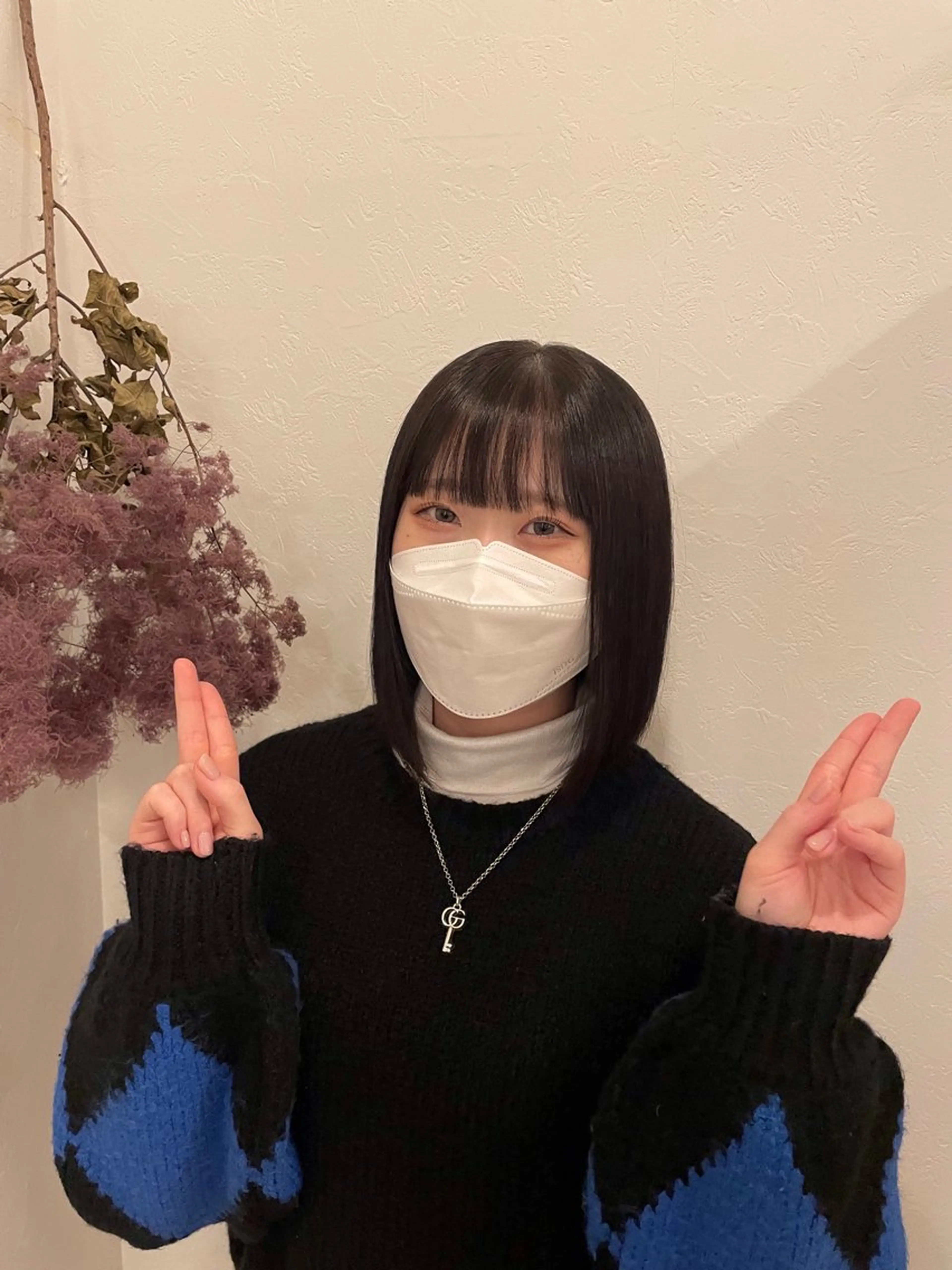 ショート 十文字 玲音のヘアスタイル