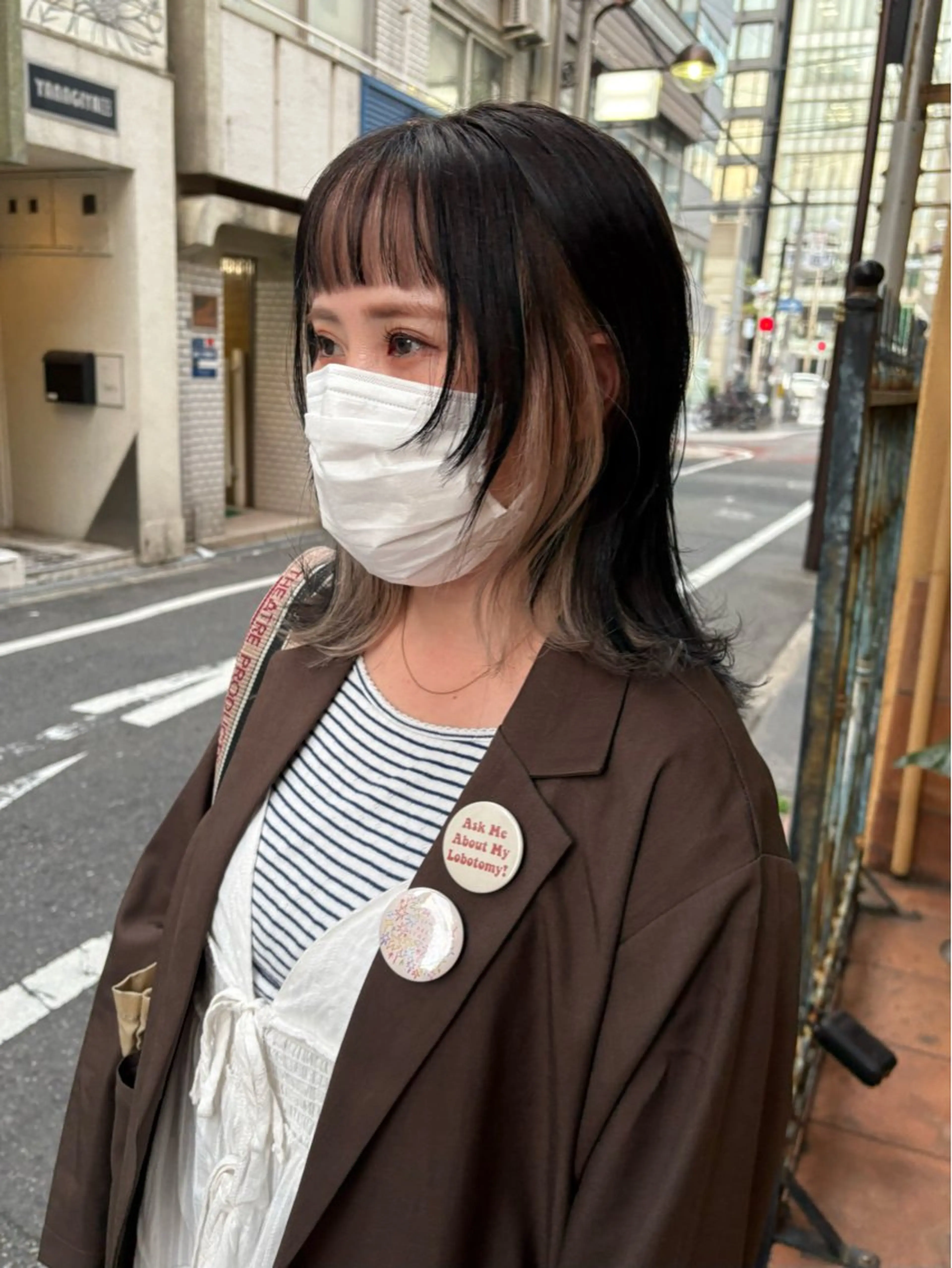 ショート ヘアカラー 大阪心斎橋美容室 🛼MATOI🛼のヘアスタイル