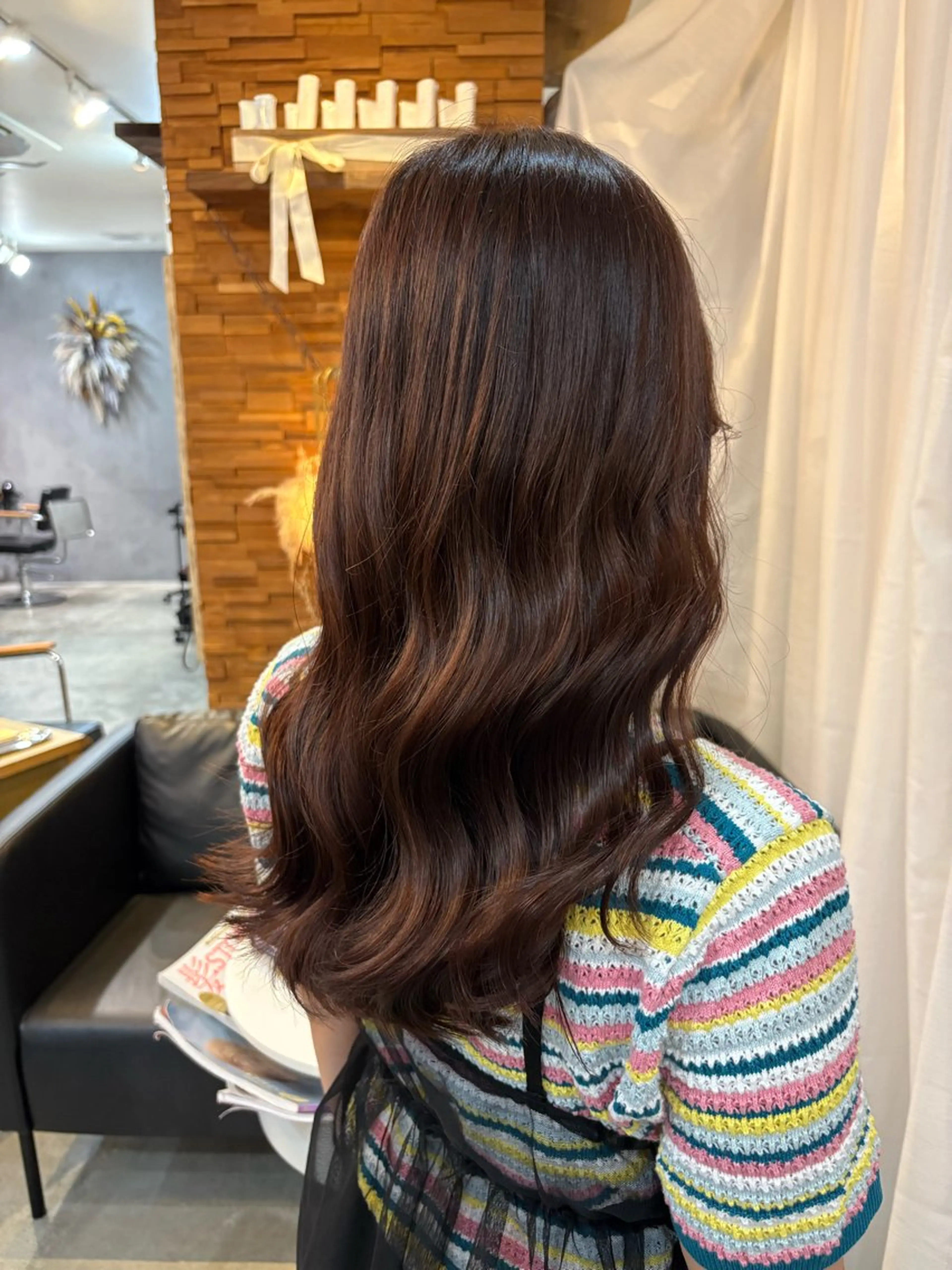 ロング カラー suite りりのヘアスタイル
