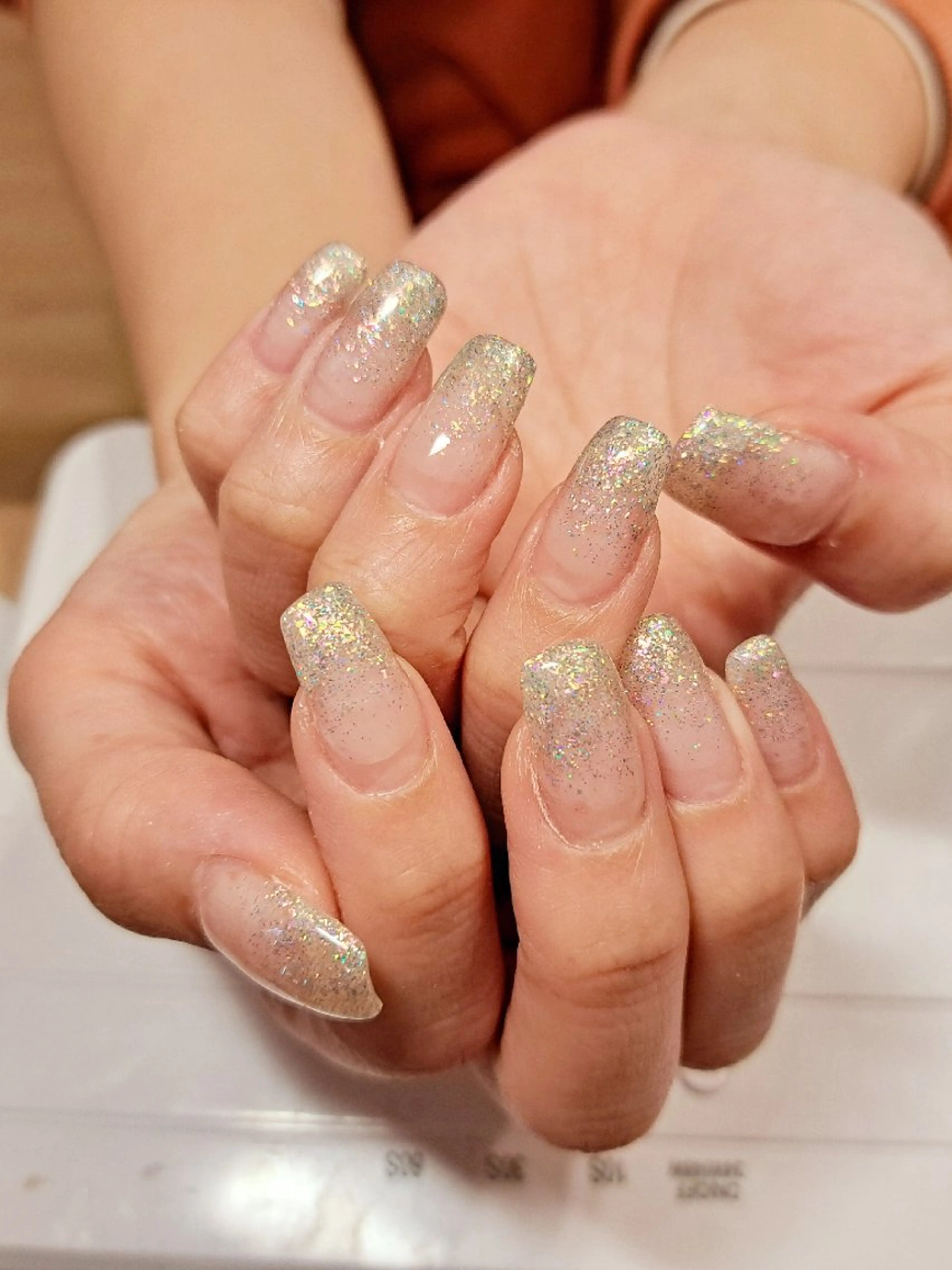 ネイル ラメ(グリッター) ラメグラデーション lua.所属・  Lua. nail ayaのネイルデザイン