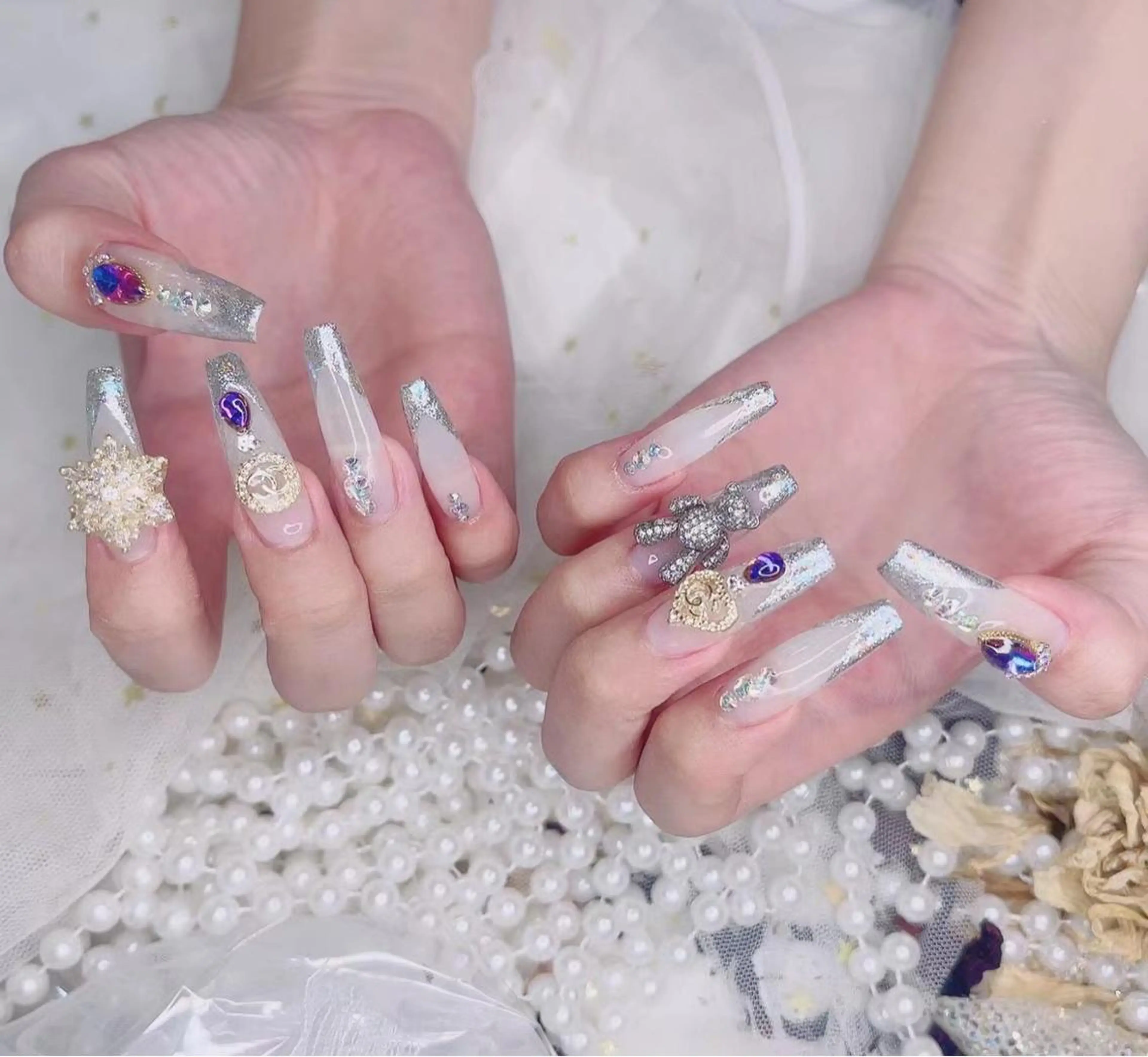ネイル フレンチネイル Babarla Nailのネイルデザイン