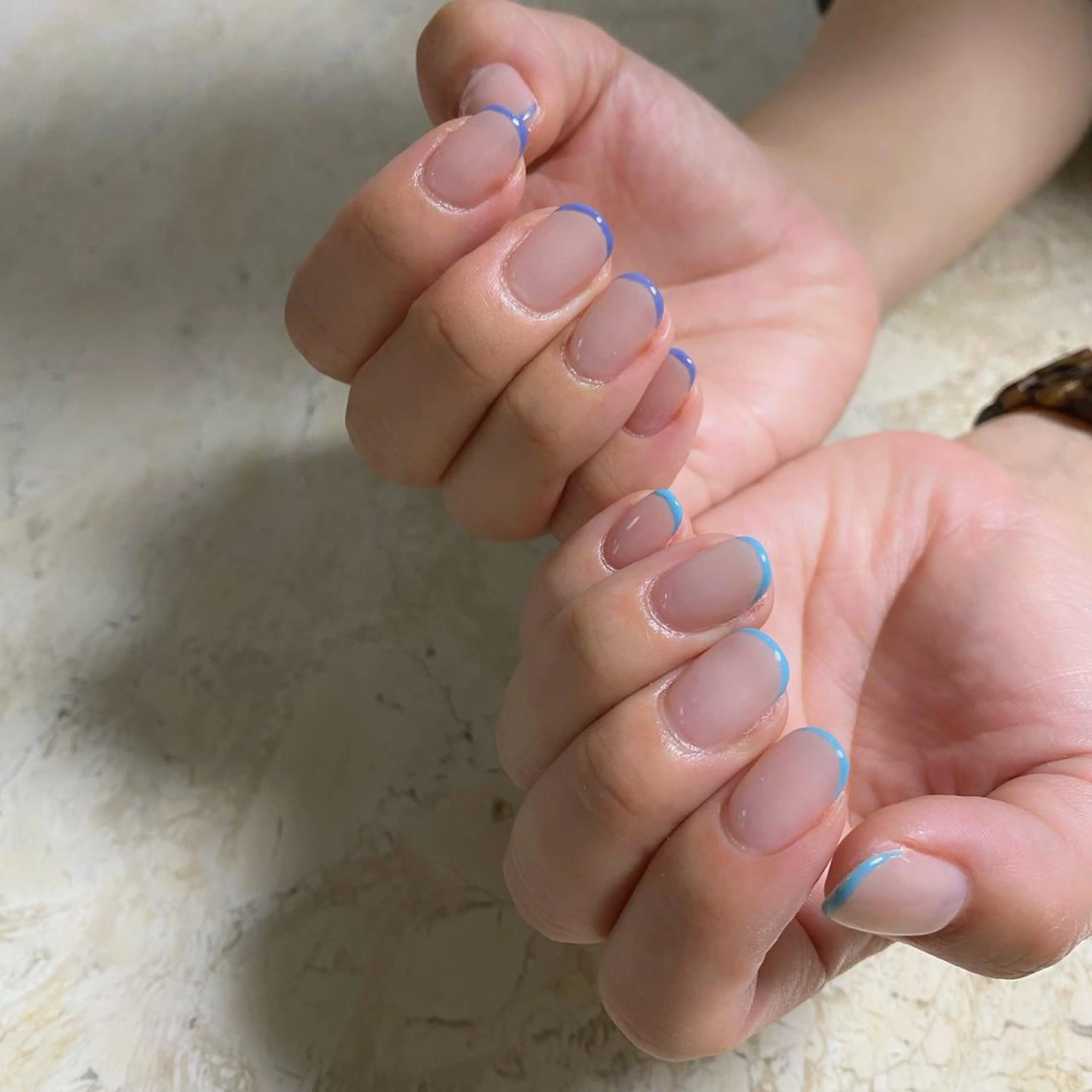 ネイル オーロラネイル ジェルネイル ハート 氷ネイル・うるうるネイル マグネットネイル ハンドネイル nail salon mieux(ミュー)のネイルデザイン