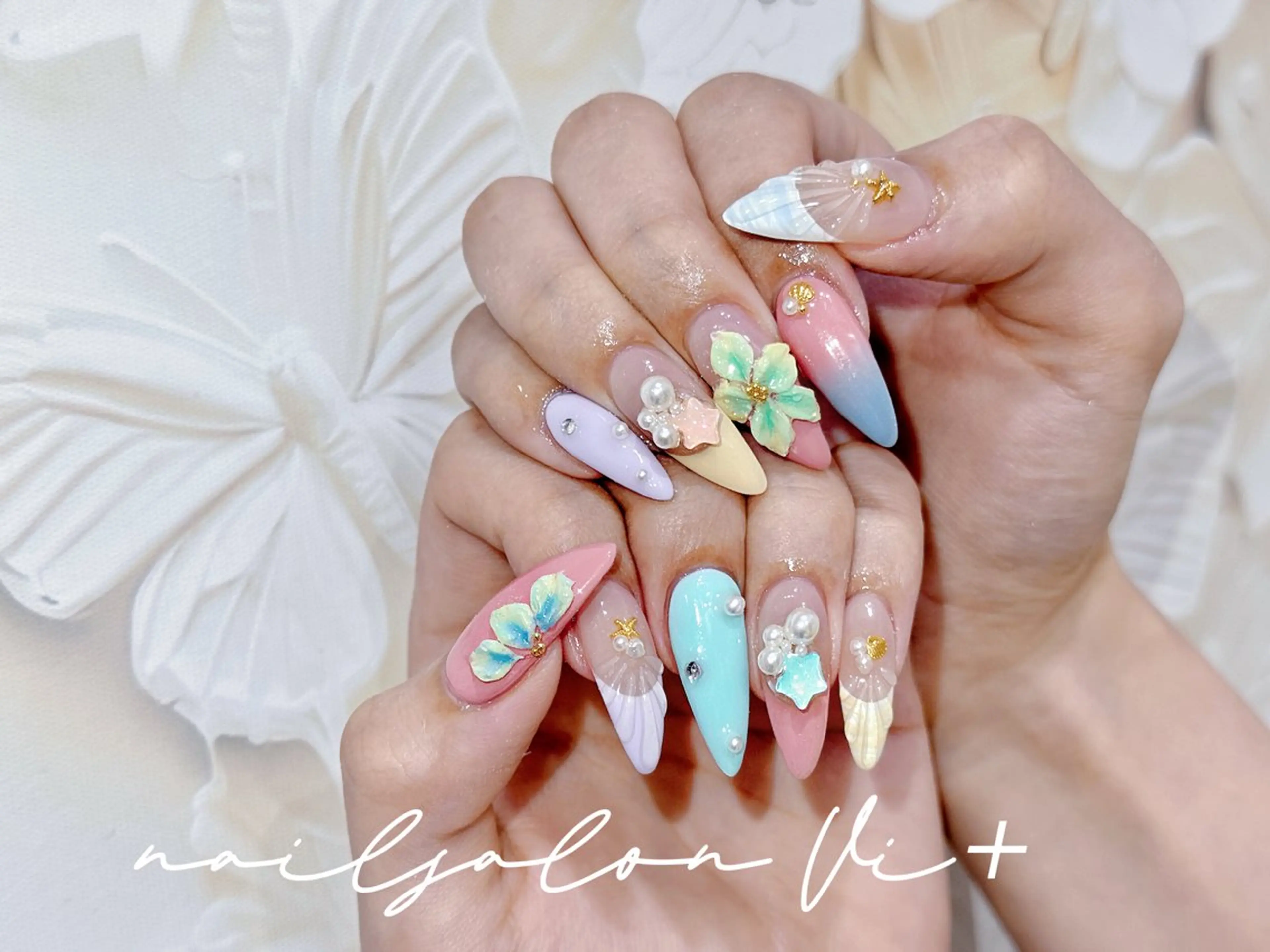 ネイル ハンドネイル ✨Nailsalon Vi+✨のネイルデザイン