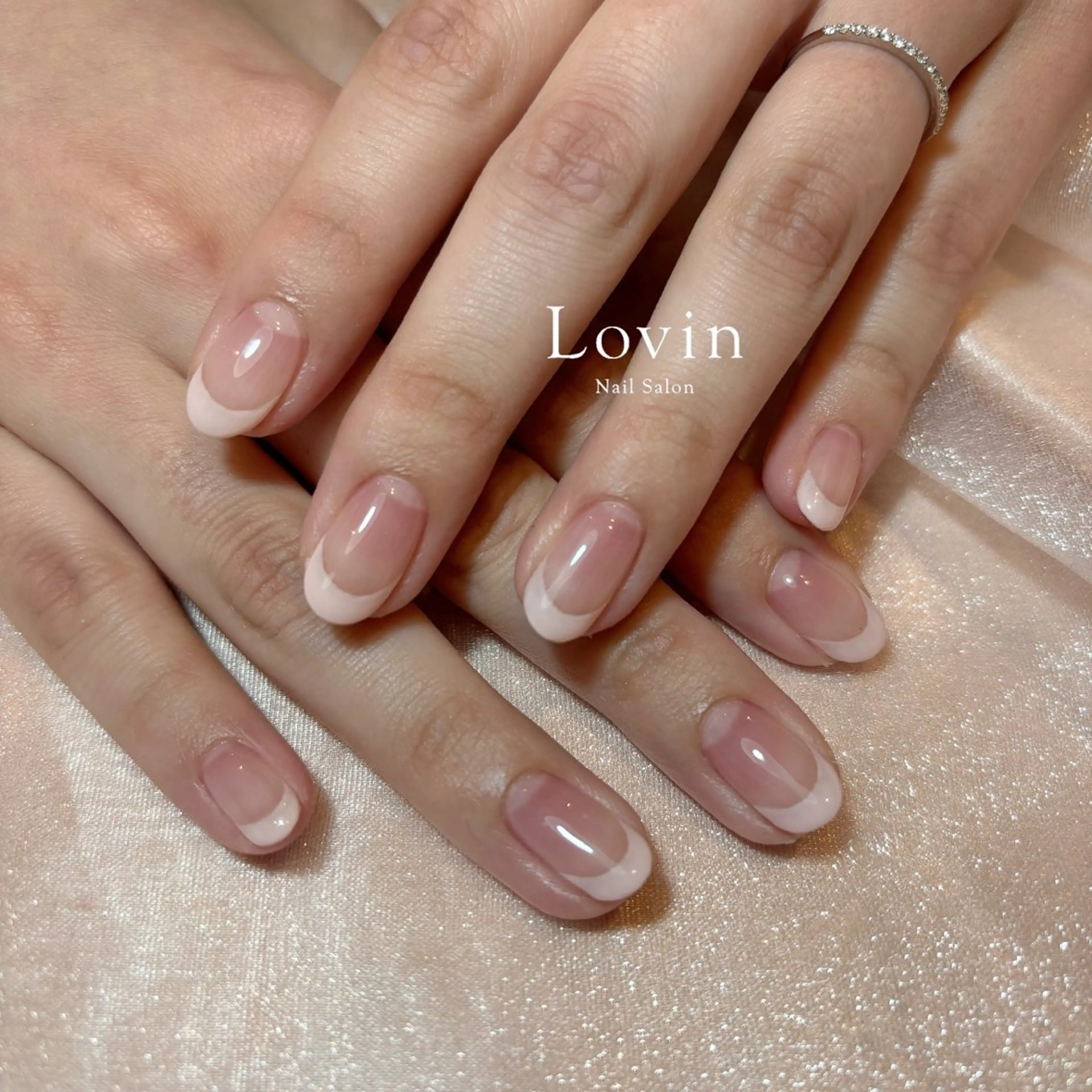 🎀《限定価格！》フレンチネイル（パラジェル）の写真