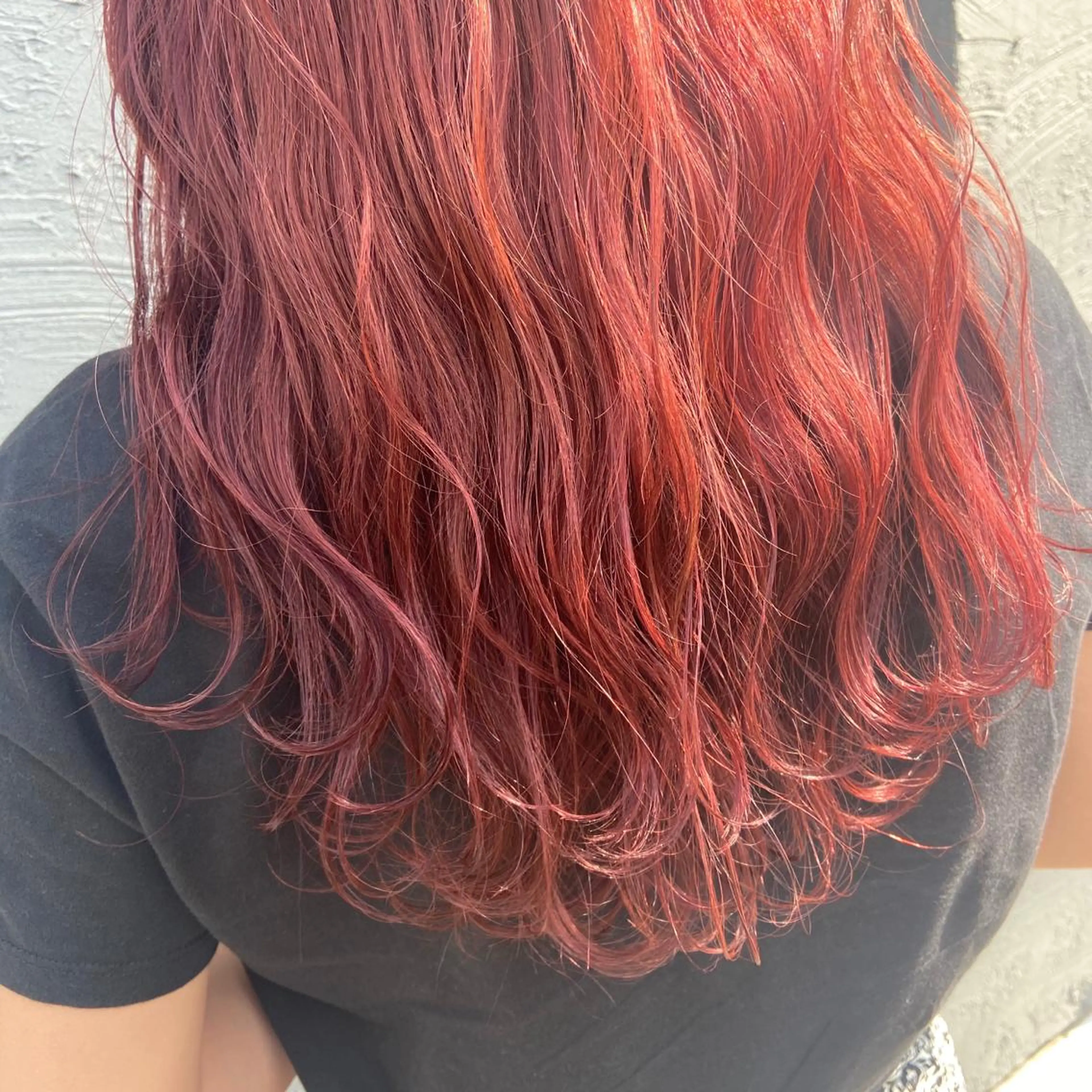 ロング カラー 馬場 瑞穂のヘアスタイル