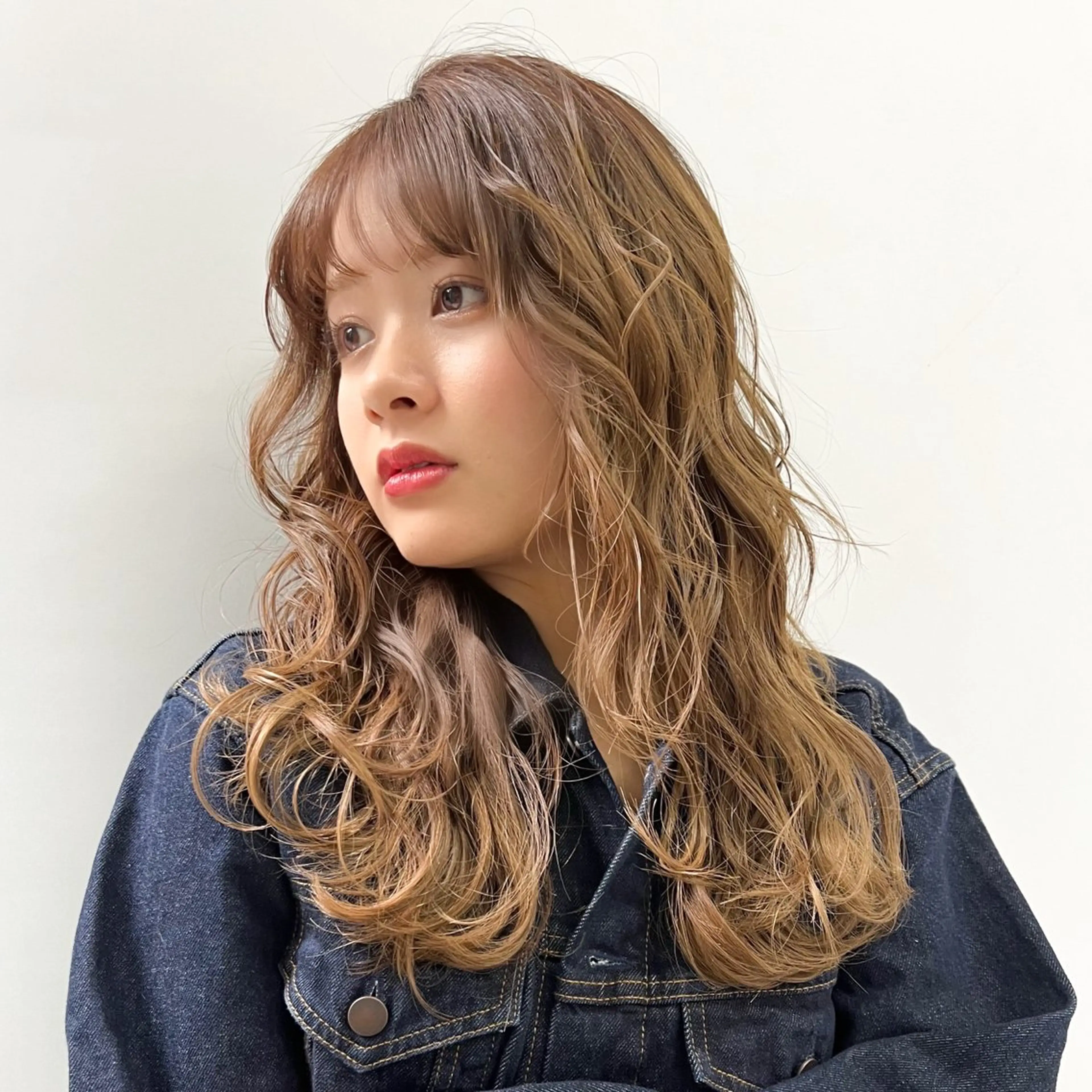 ロング カット ヘアカラー トリートメント カットモデル募集 🍒/北爪まゆのヘアスタイル