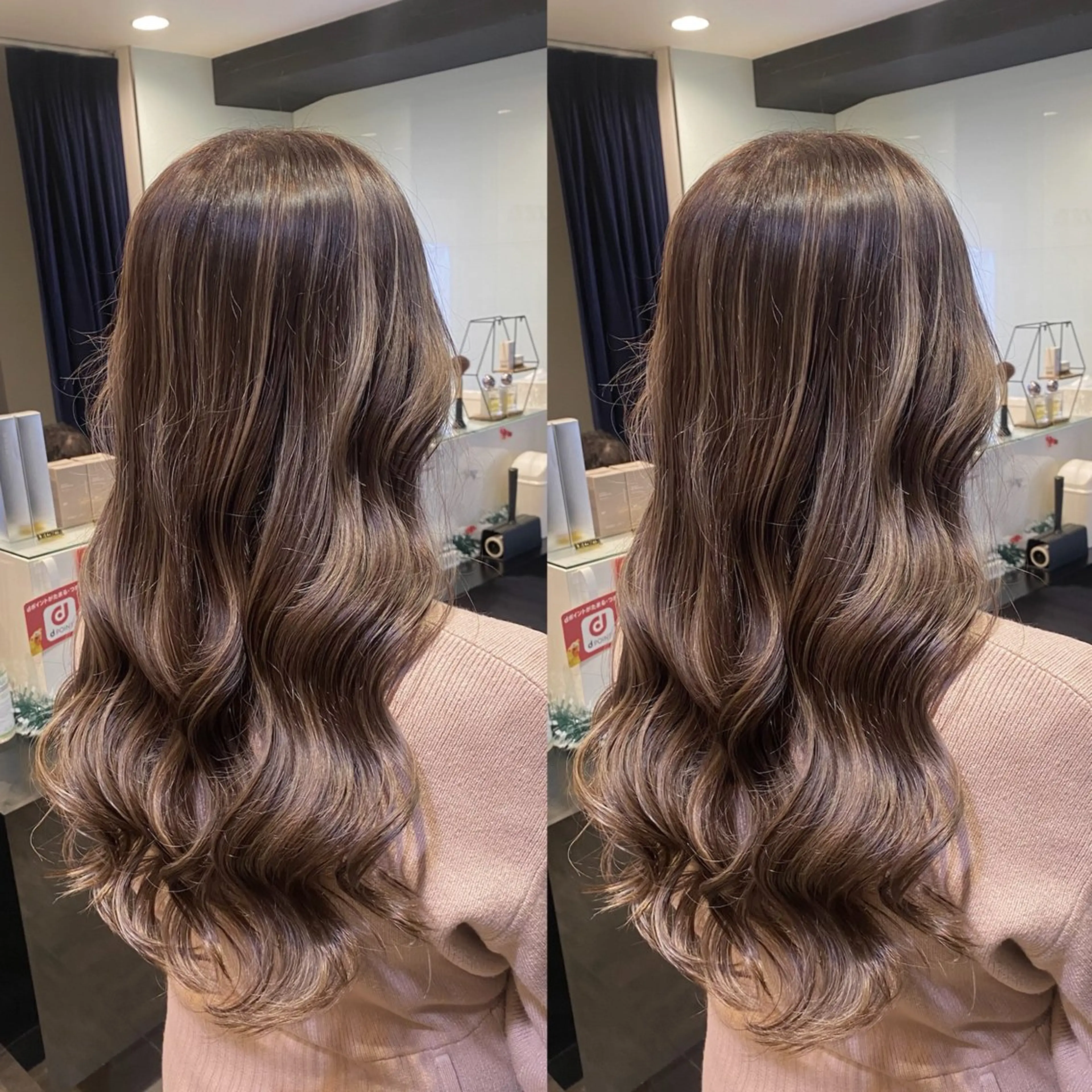 ロング カラー ヘアカラー トリートメント 【カラー指名No 1✨】原田響のヘアスタイル