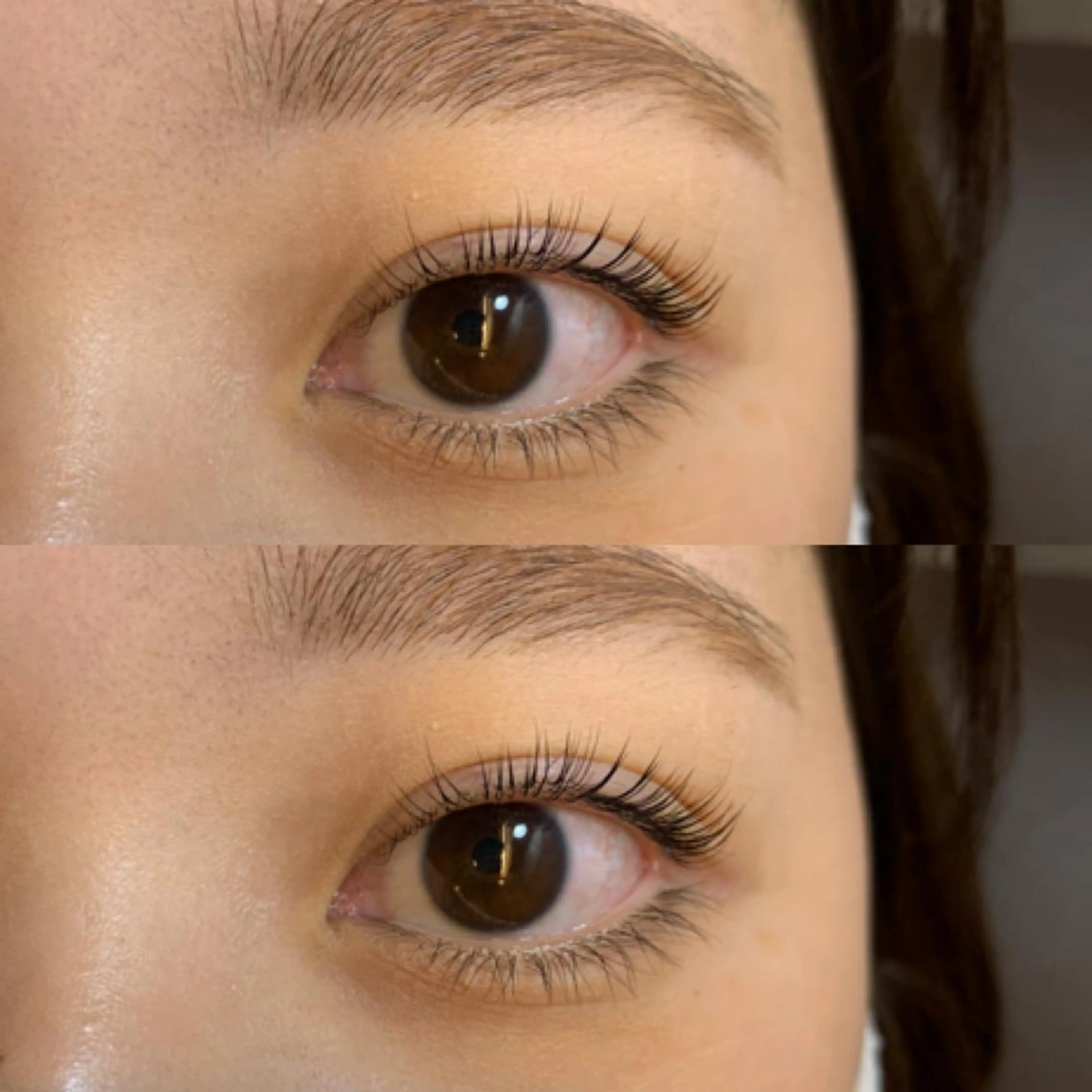 マツエク・マツパ パリジェンヌラッシュリフト BLUE EYES Ebisutaniのマツエク・マツパデザイン
