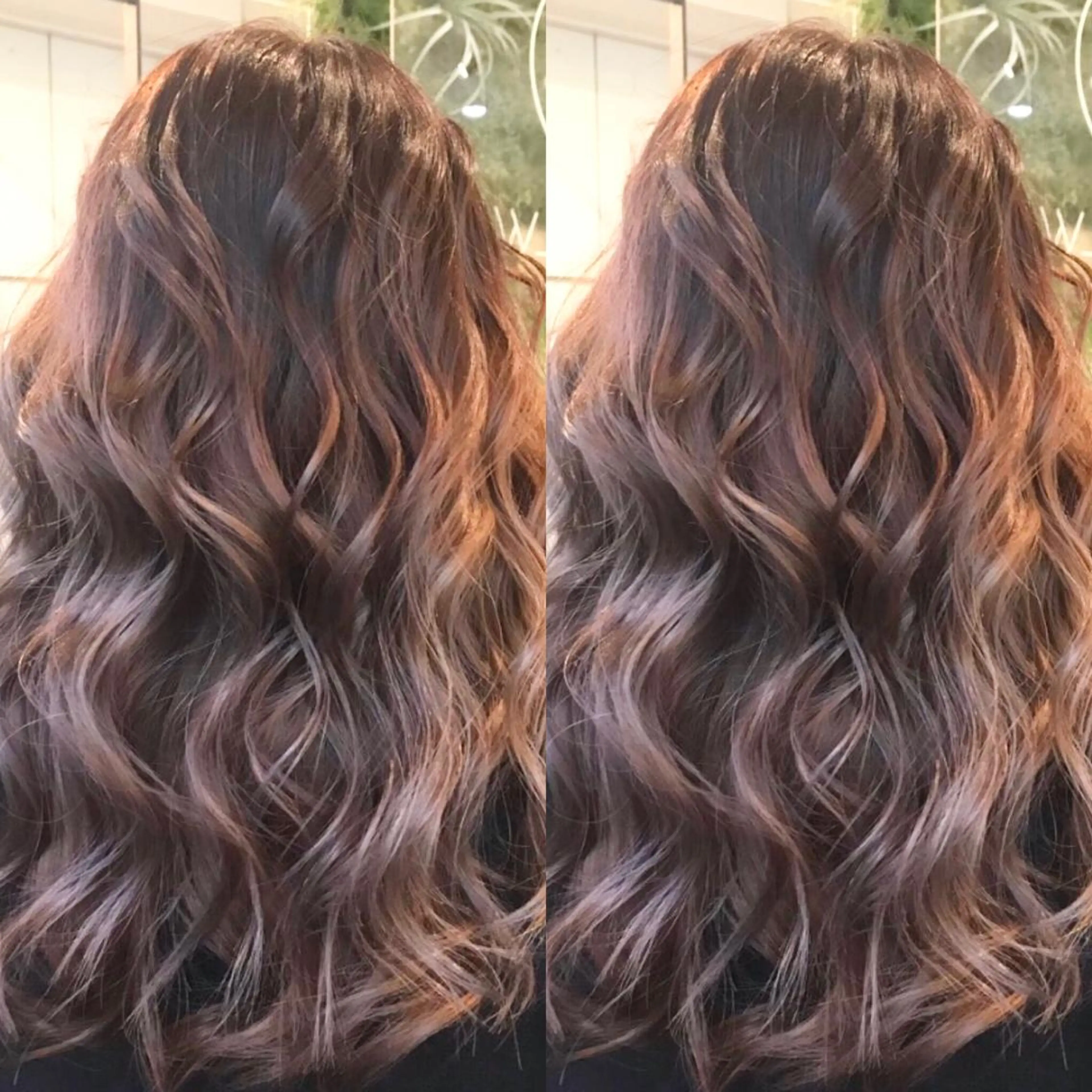 ロング カラー Hanna by W_SALONのヘアスタイル