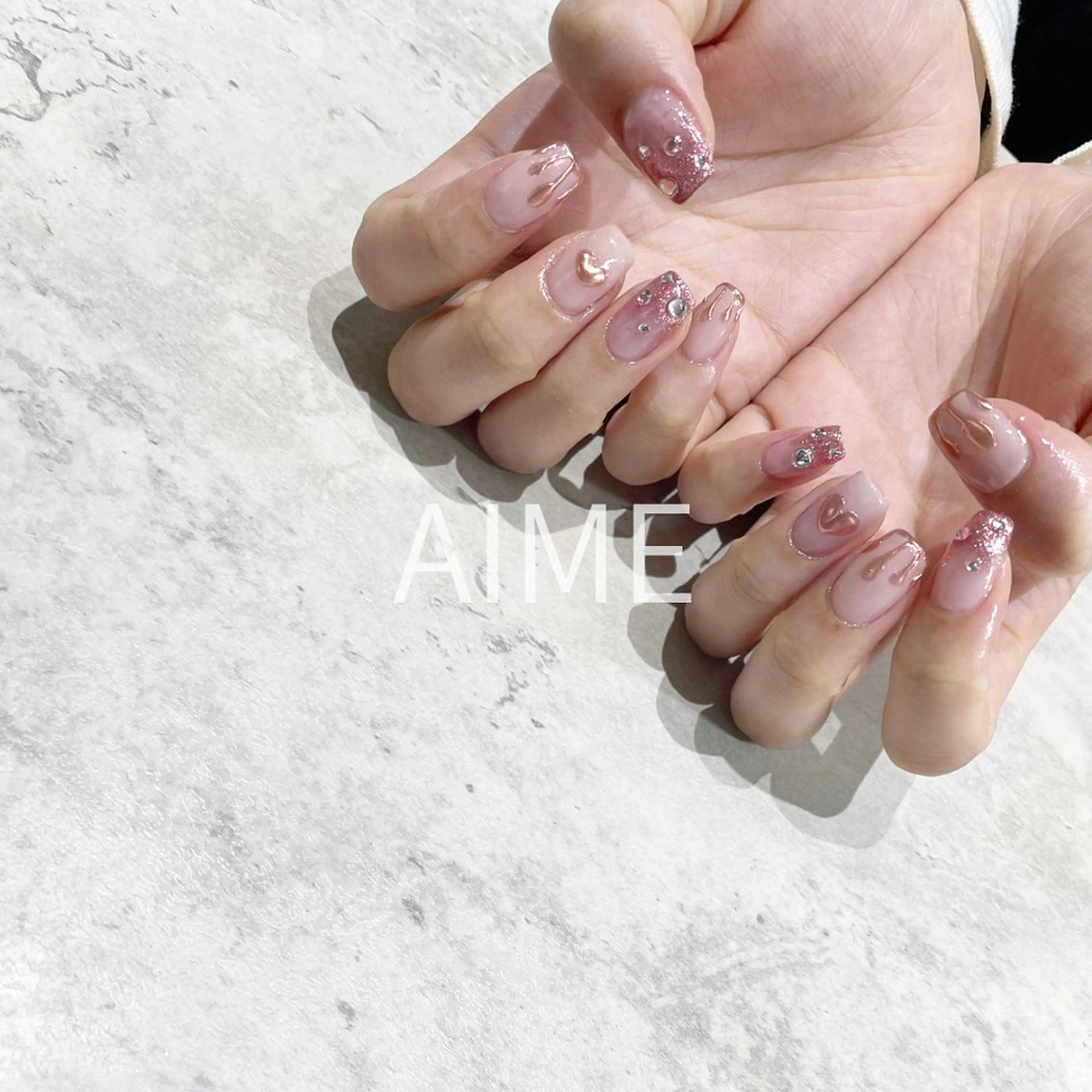 ネイル ハンドネイル AIME （momo）のネイルデザイン