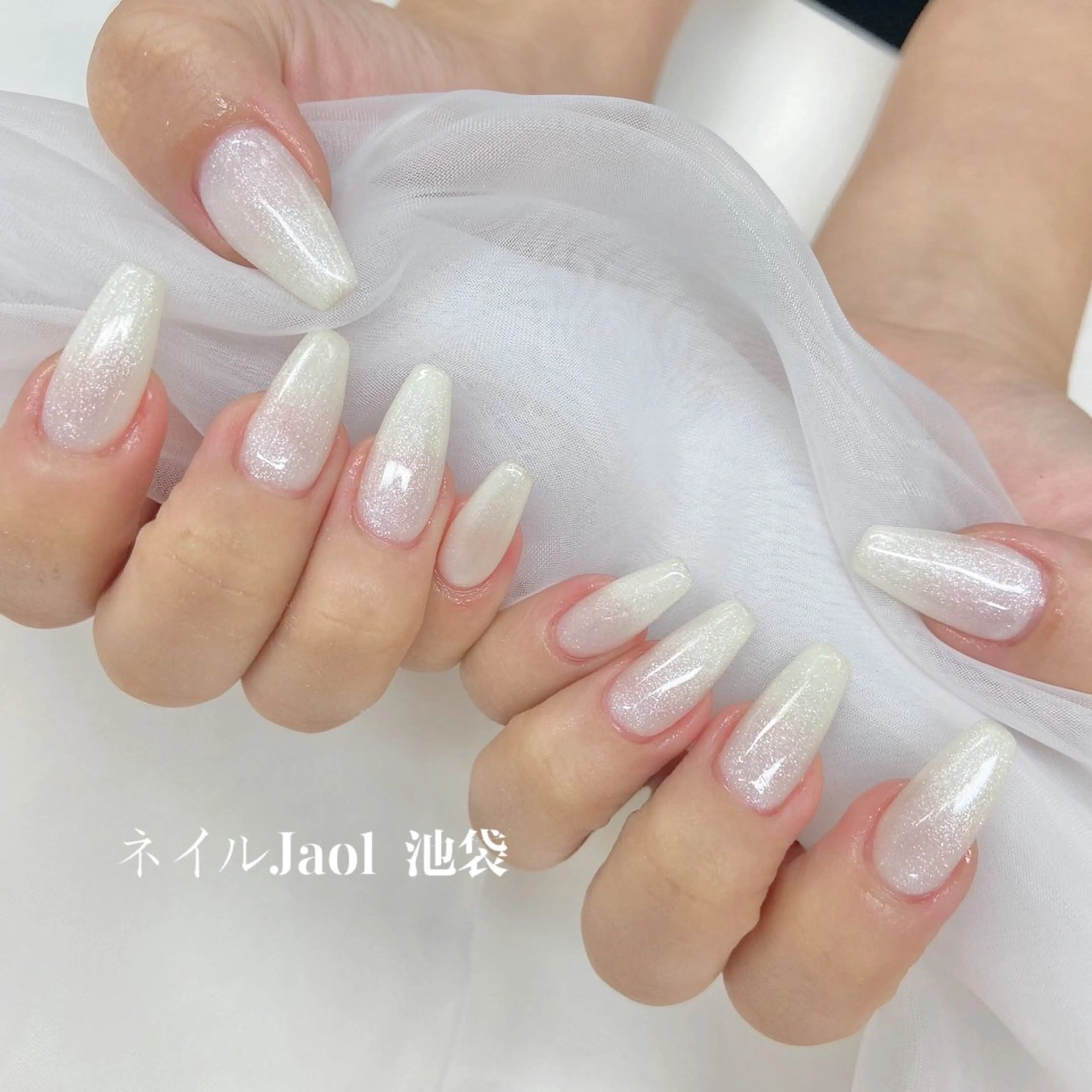 ロング ハンドネイル nail jaol池袋店所属・ネイルJaol 池袋のネイルデザイン