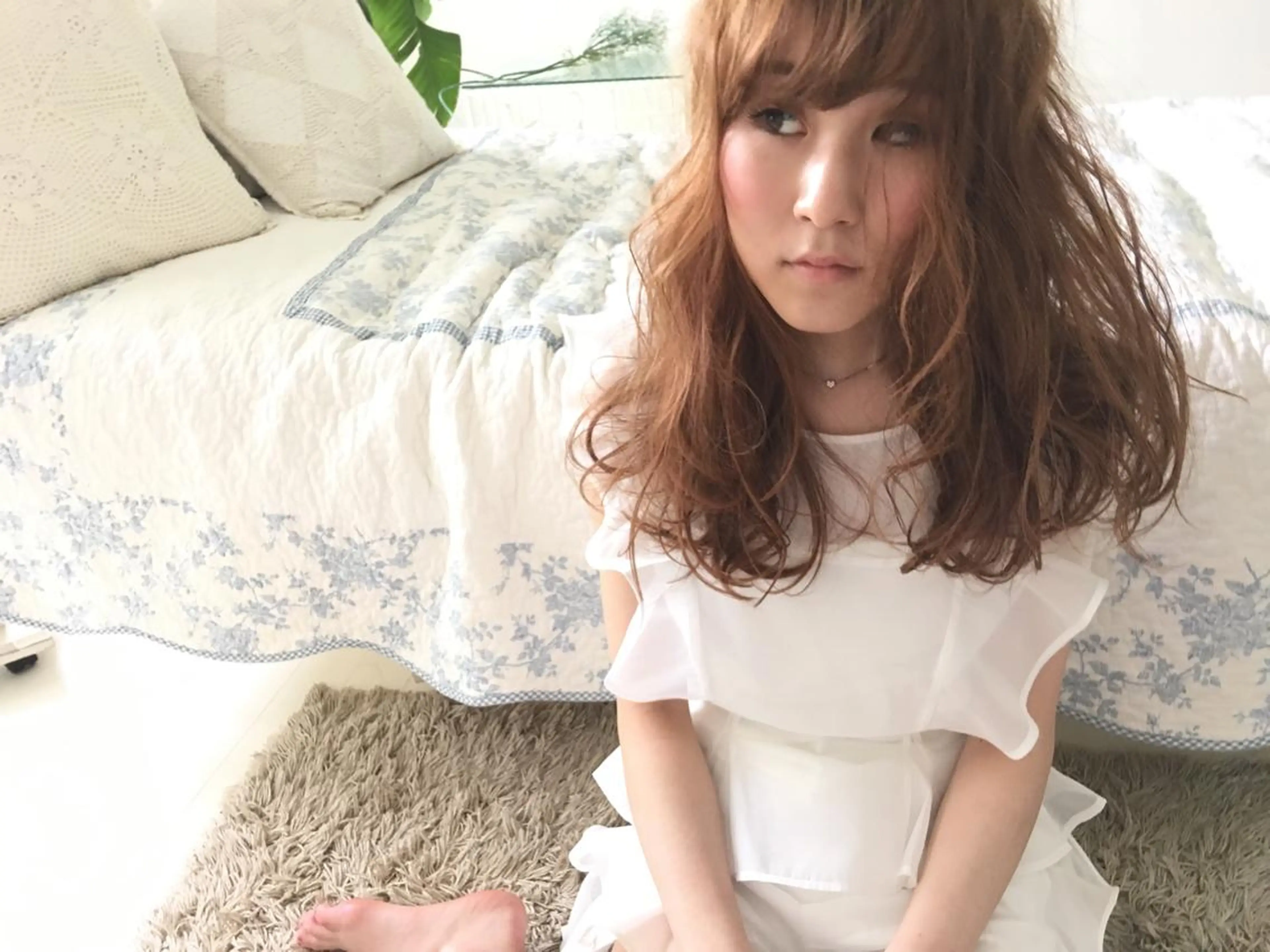 セミロング カラー パーマ ✨U-topia渡邉 大樹【公認資格有】✨のヘアスタイル