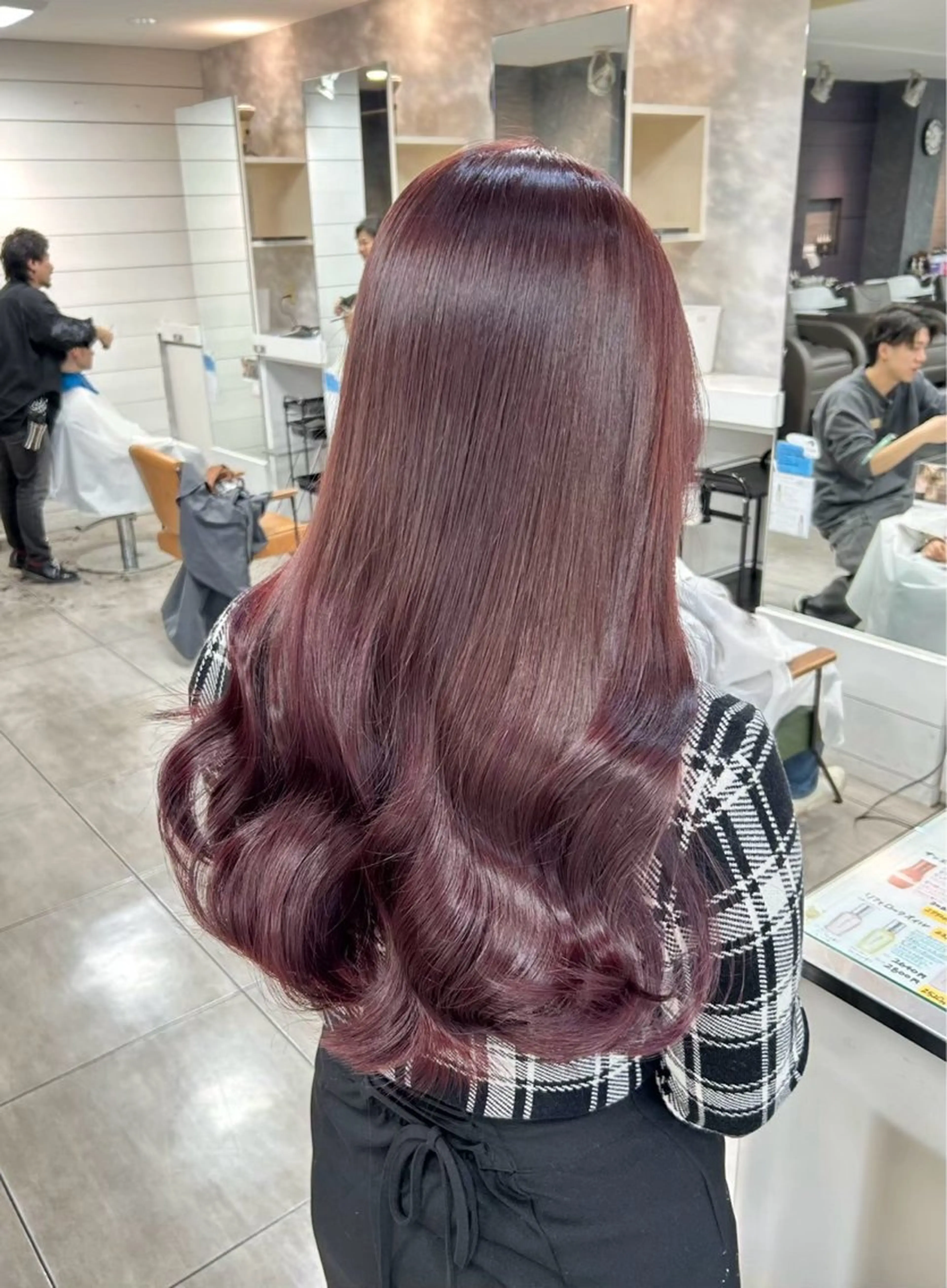 ロング カラー ヘアカラー 🎀艶カラー🎀 よしいあまねのヘアスタイル