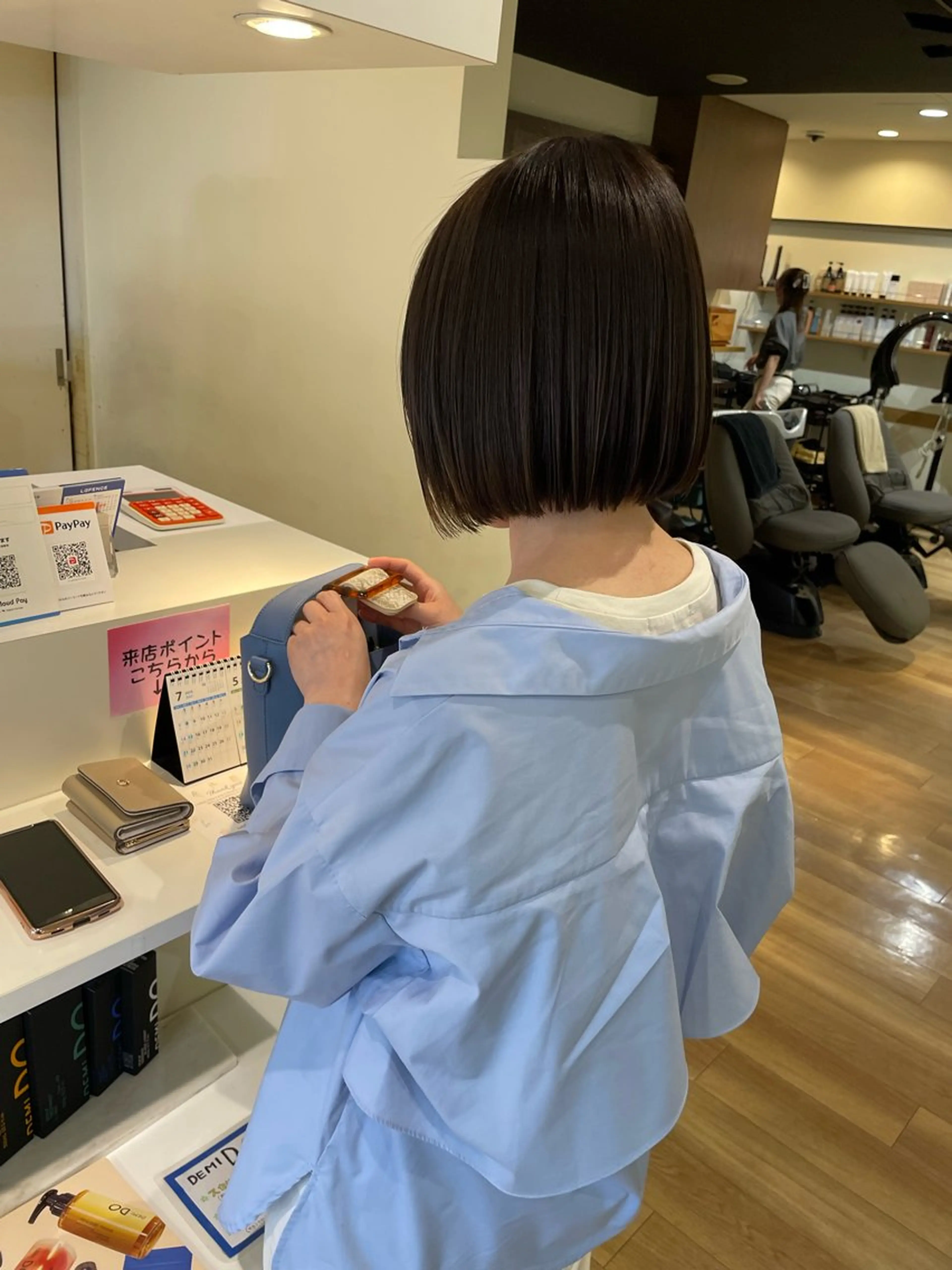 ショート カラー カット ヘアカラー トリートメント 韓国レイヤー🎀/ 顔周り特化🎀/豊田のヘアスタイル