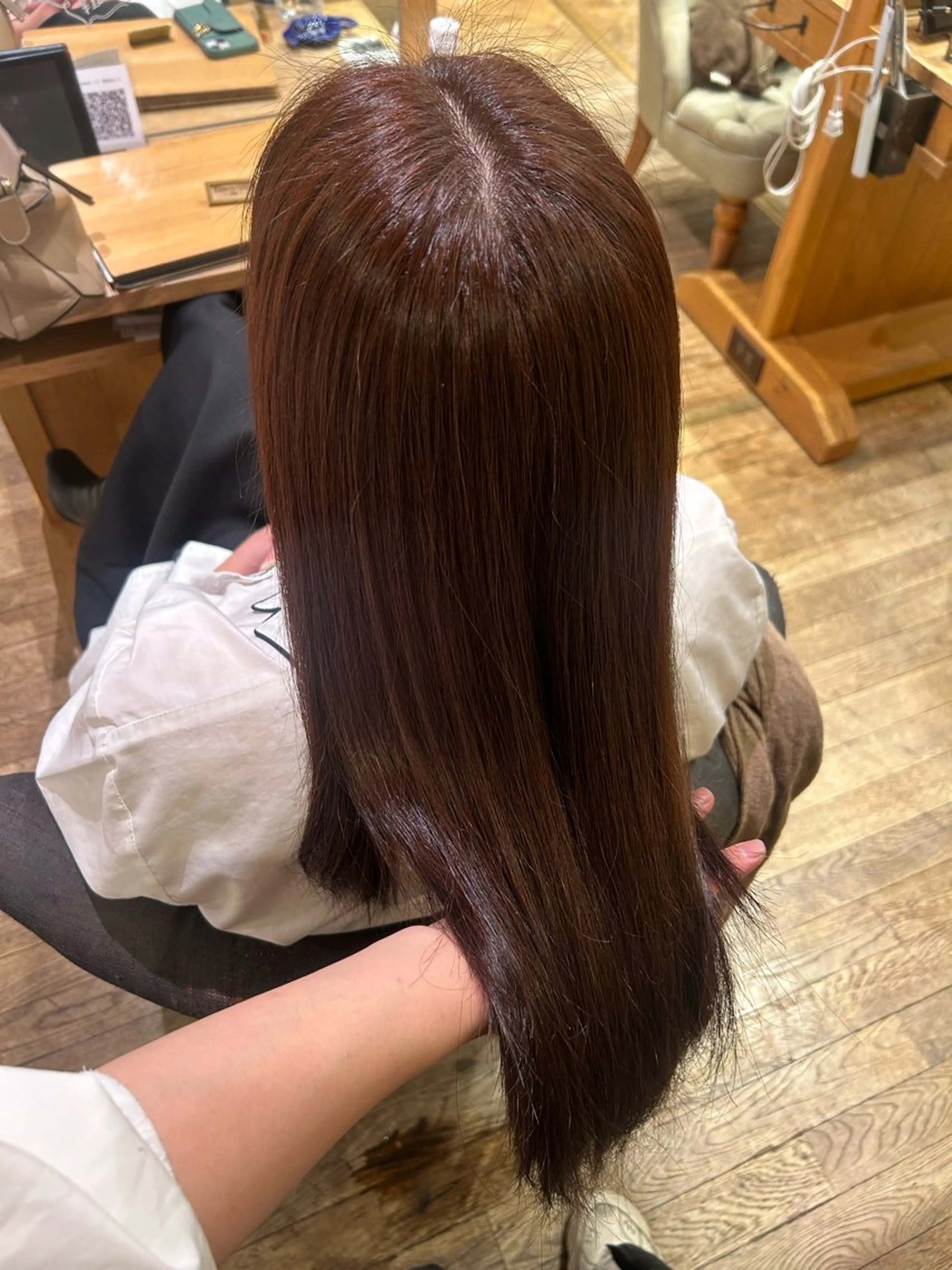 ロング きょうか 縮毛矯正モデル募集中のヘアスタイル