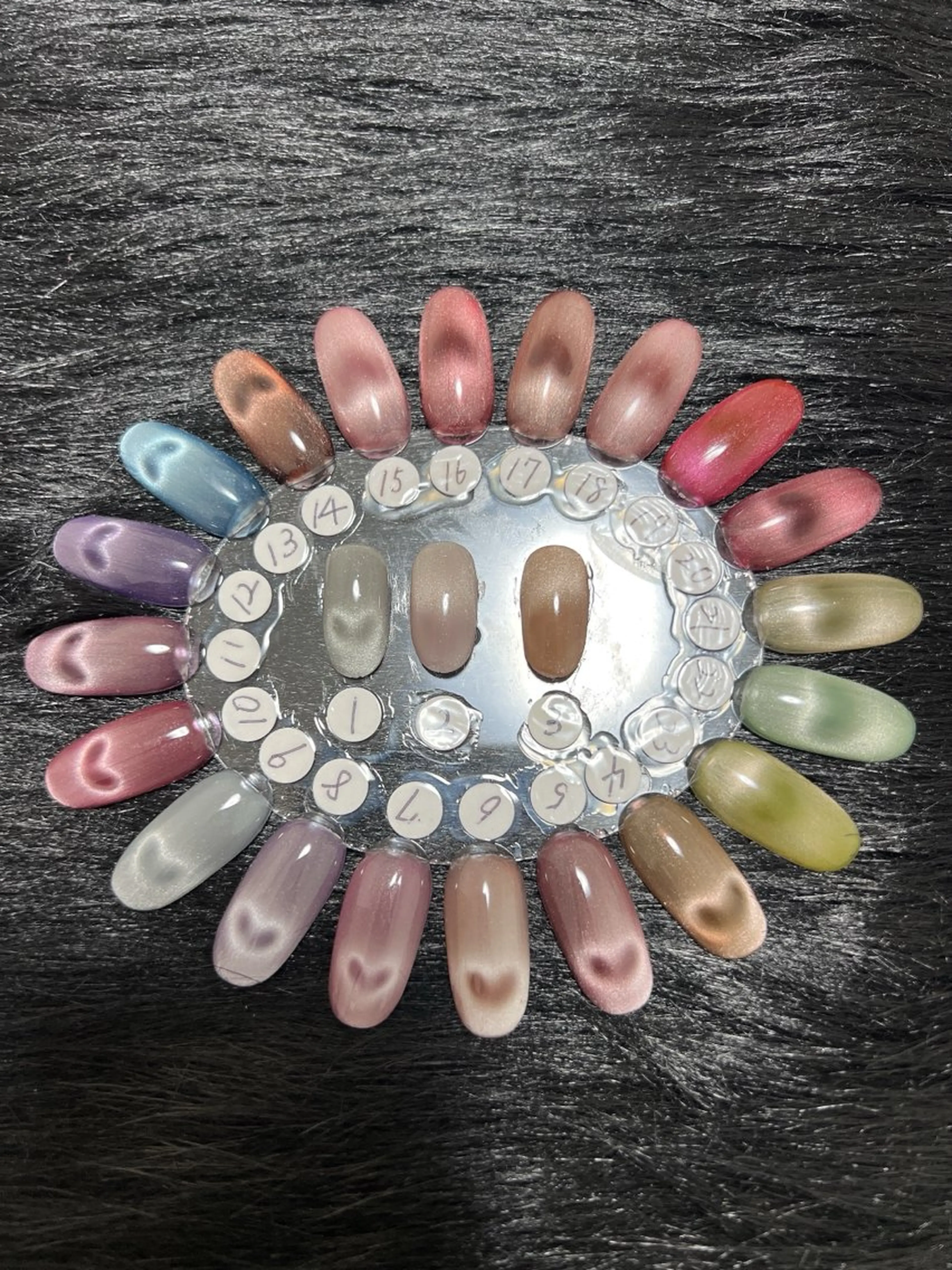 ネイル ハート マグネットネイル coco nailのネイルデザイン