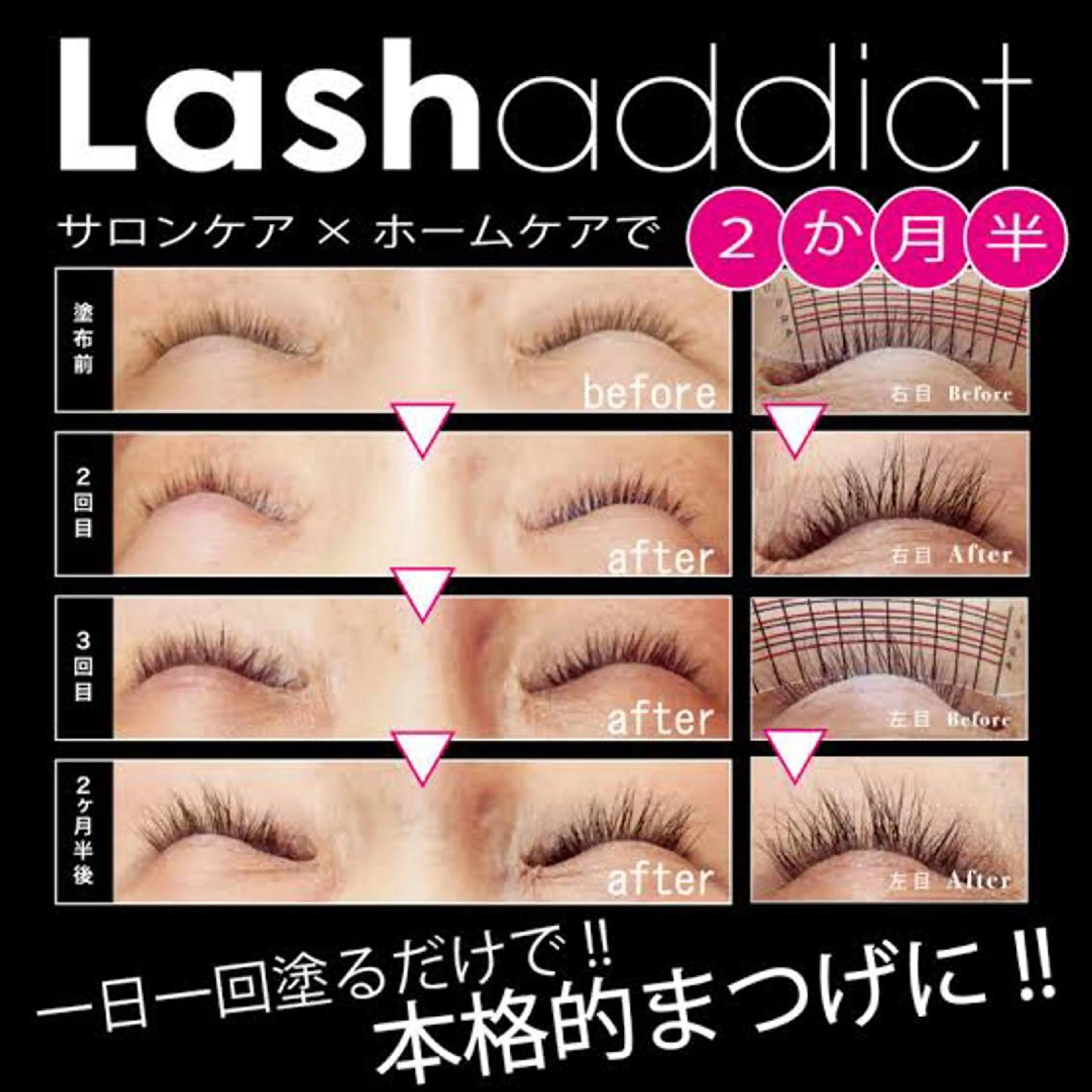 マツエク・マツパ さかい なつみのヘアスタイル