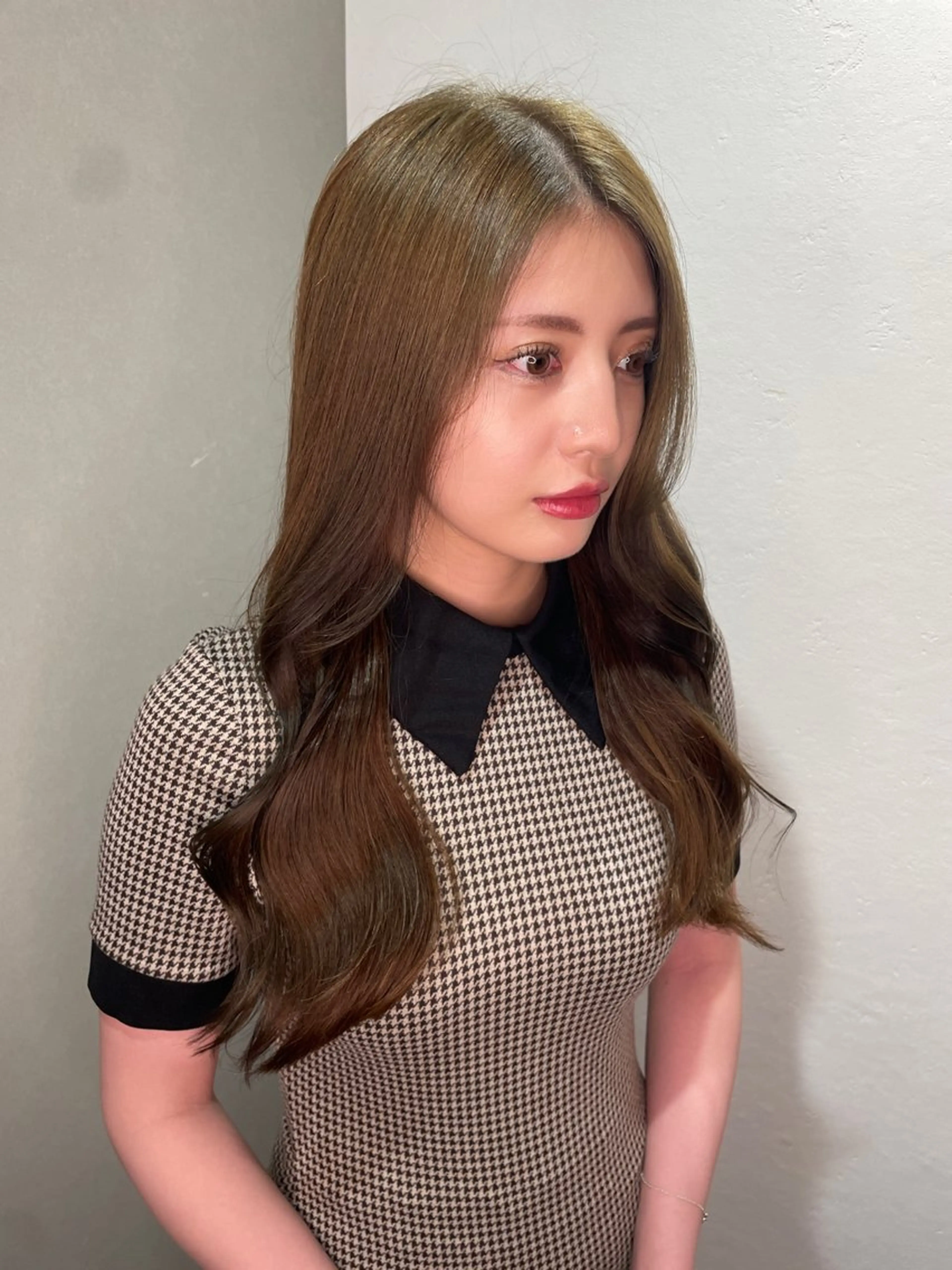 ロング eim hair rink  長津田店所属・🫧透明感カラー 🫧しほのヘアスタイル