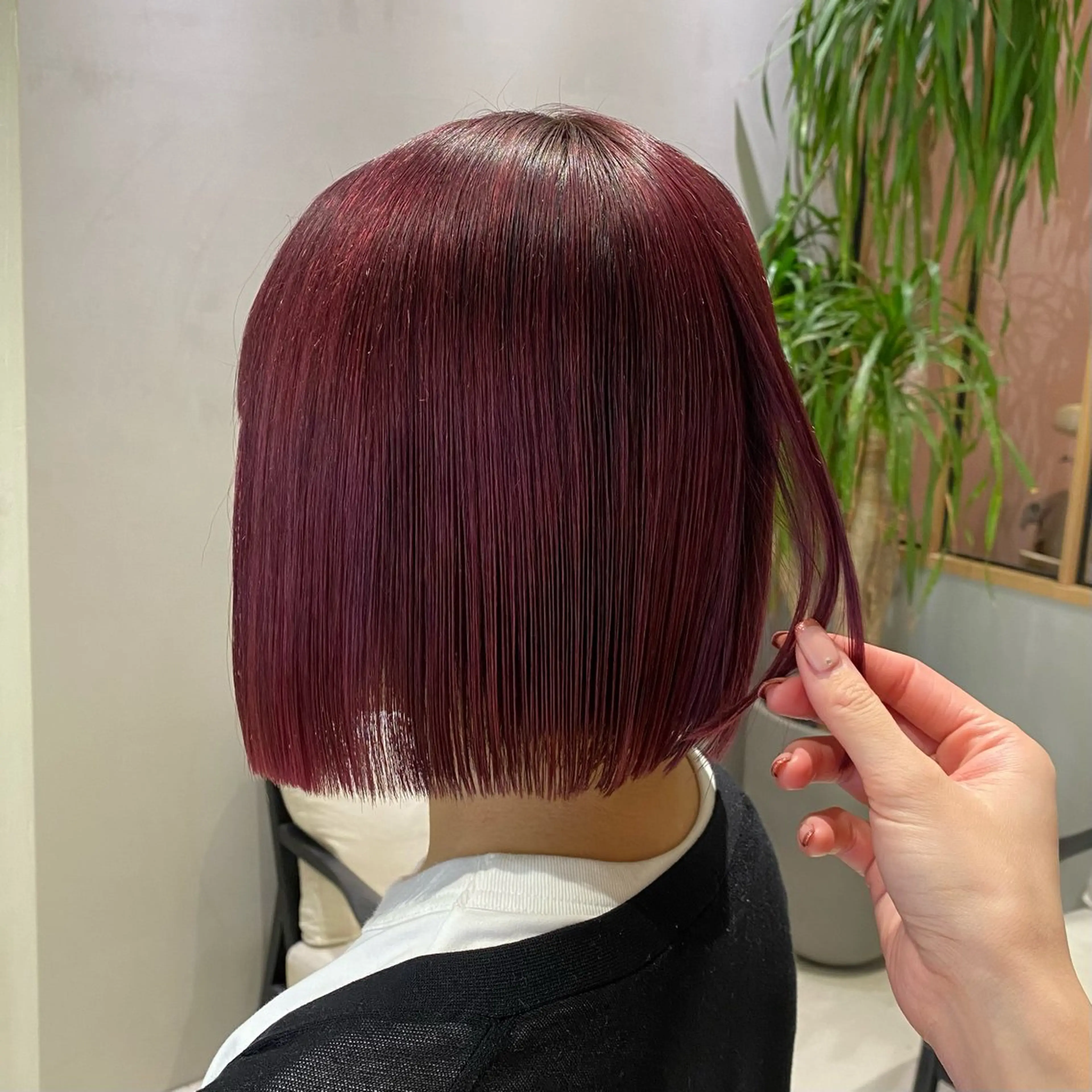 ショート カラー yukari🌷名駅 ＊大人かわいい艶髪のヘアスタイル
