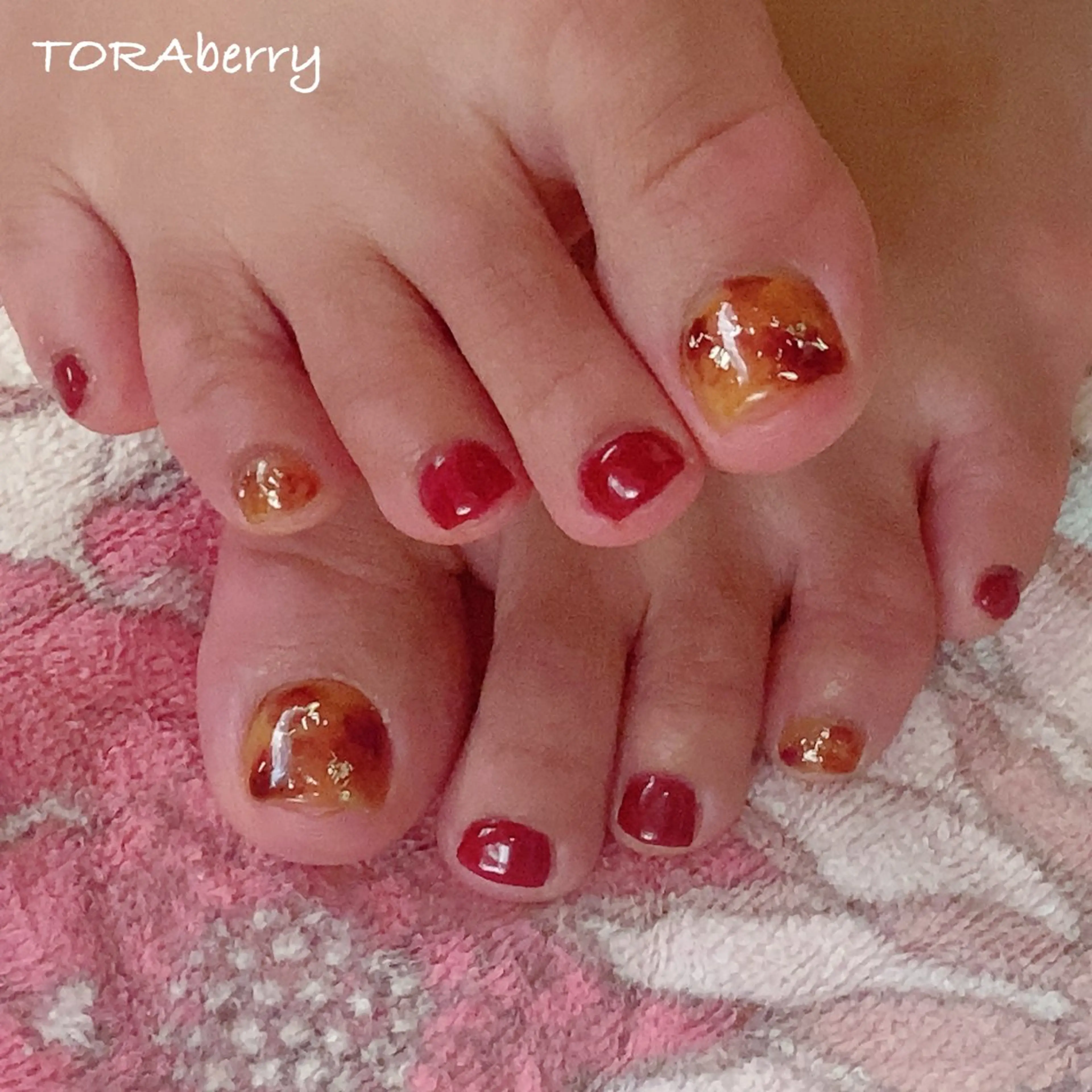 ネイル フットネイル ネイリスト なつみのネイルデザイン