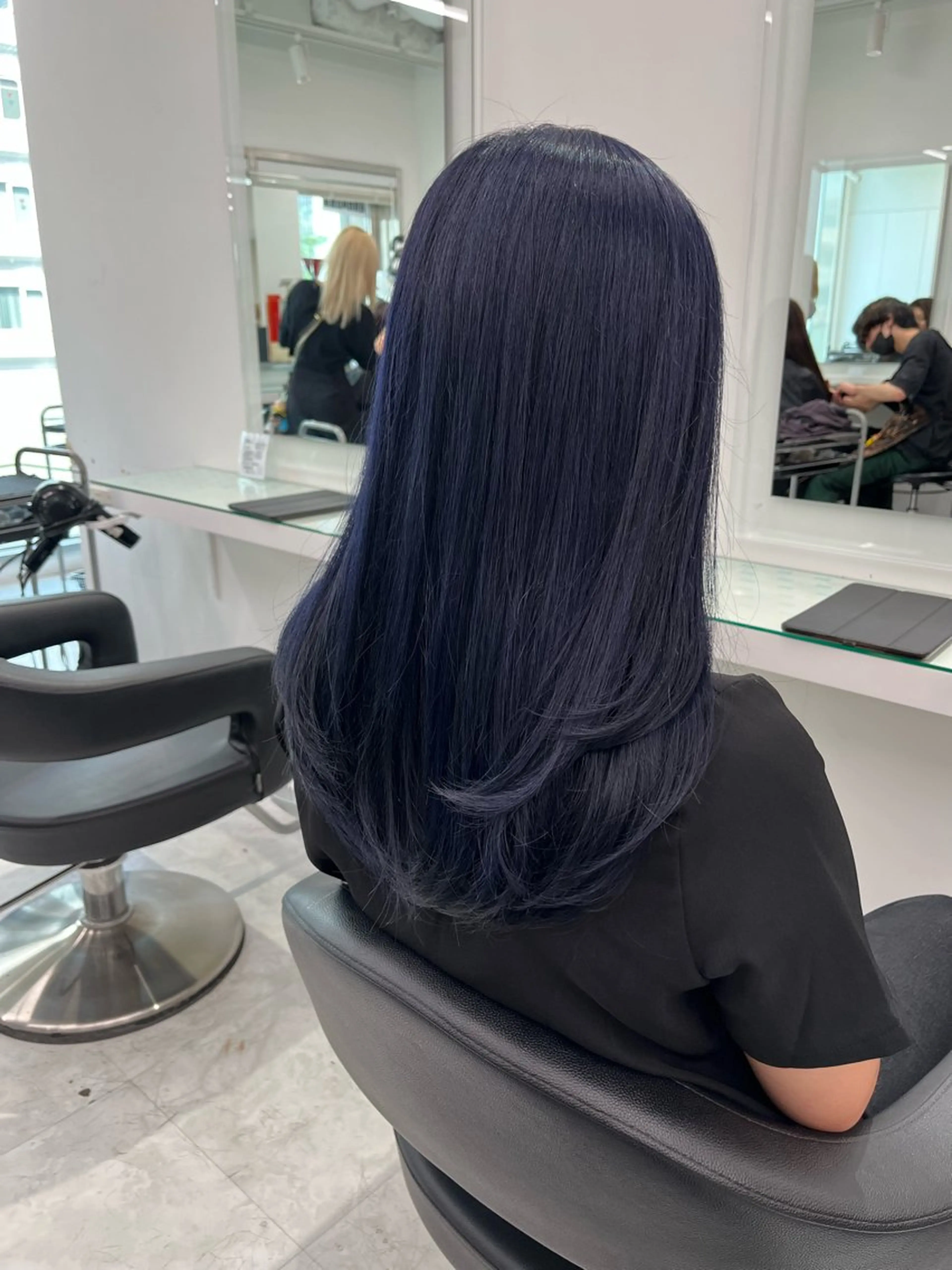 セミロング カラー ヘアカラー トリートメント ツヤ髪透明感🐈‍⬛ 🦴ෆ‪maiෆ🦴のヘアスタイル