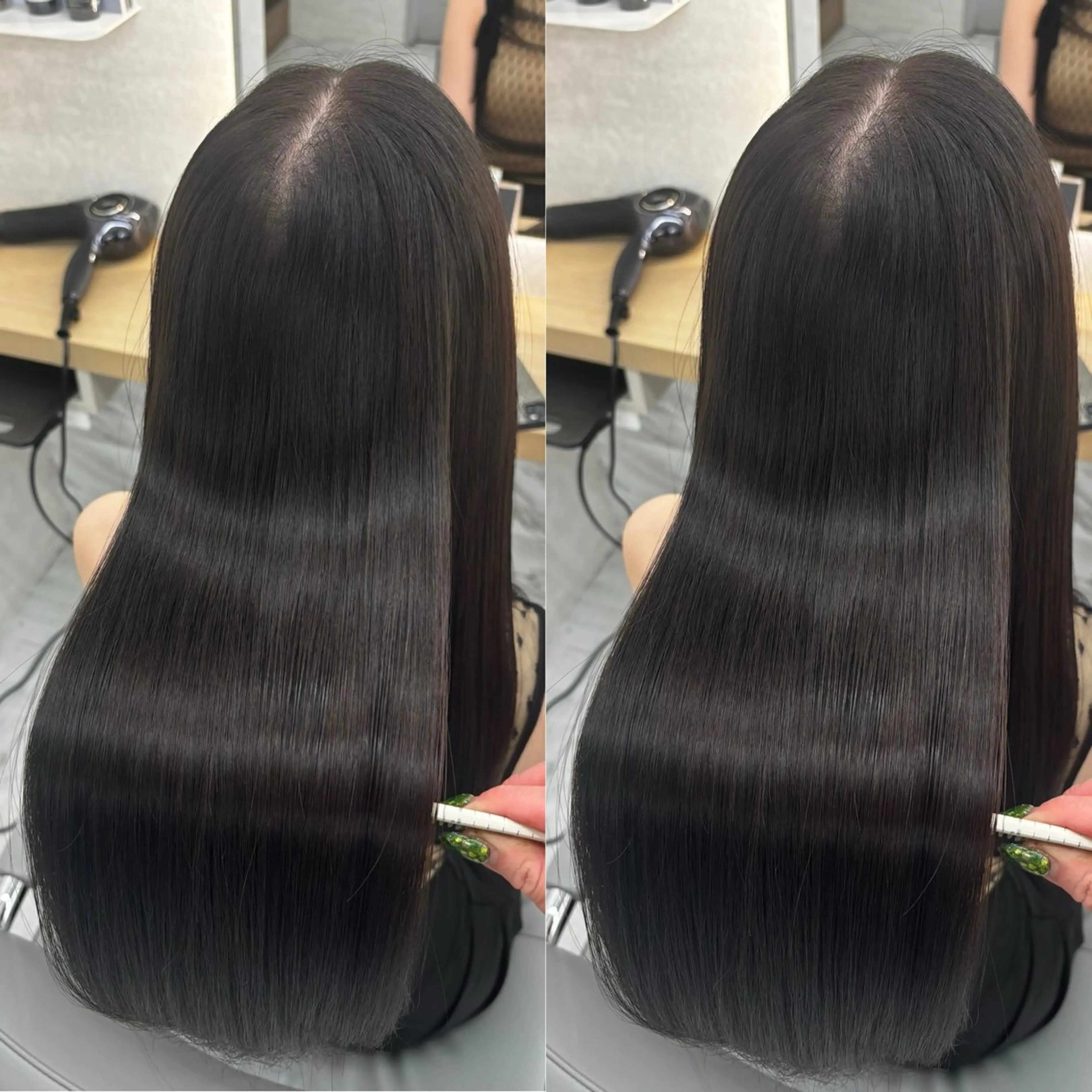 ロング カット ヘアカラー 縮毛矯正 トリートメント 新宿No.1艶髪矯正 美艶カラー/FUKAのヘアスタイル