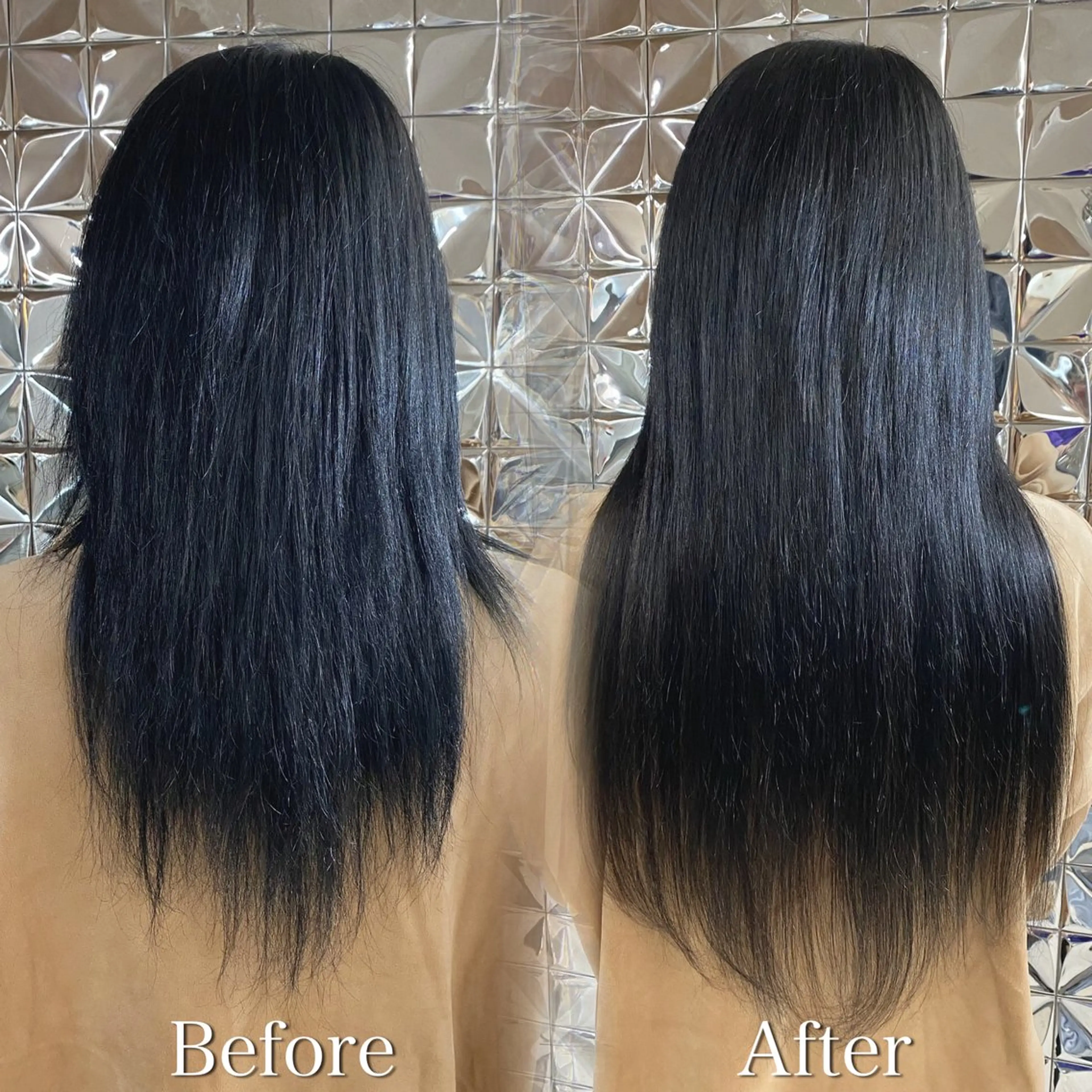 ロング ロング エクステ ラブスタシー Lilyのヘアスタイル