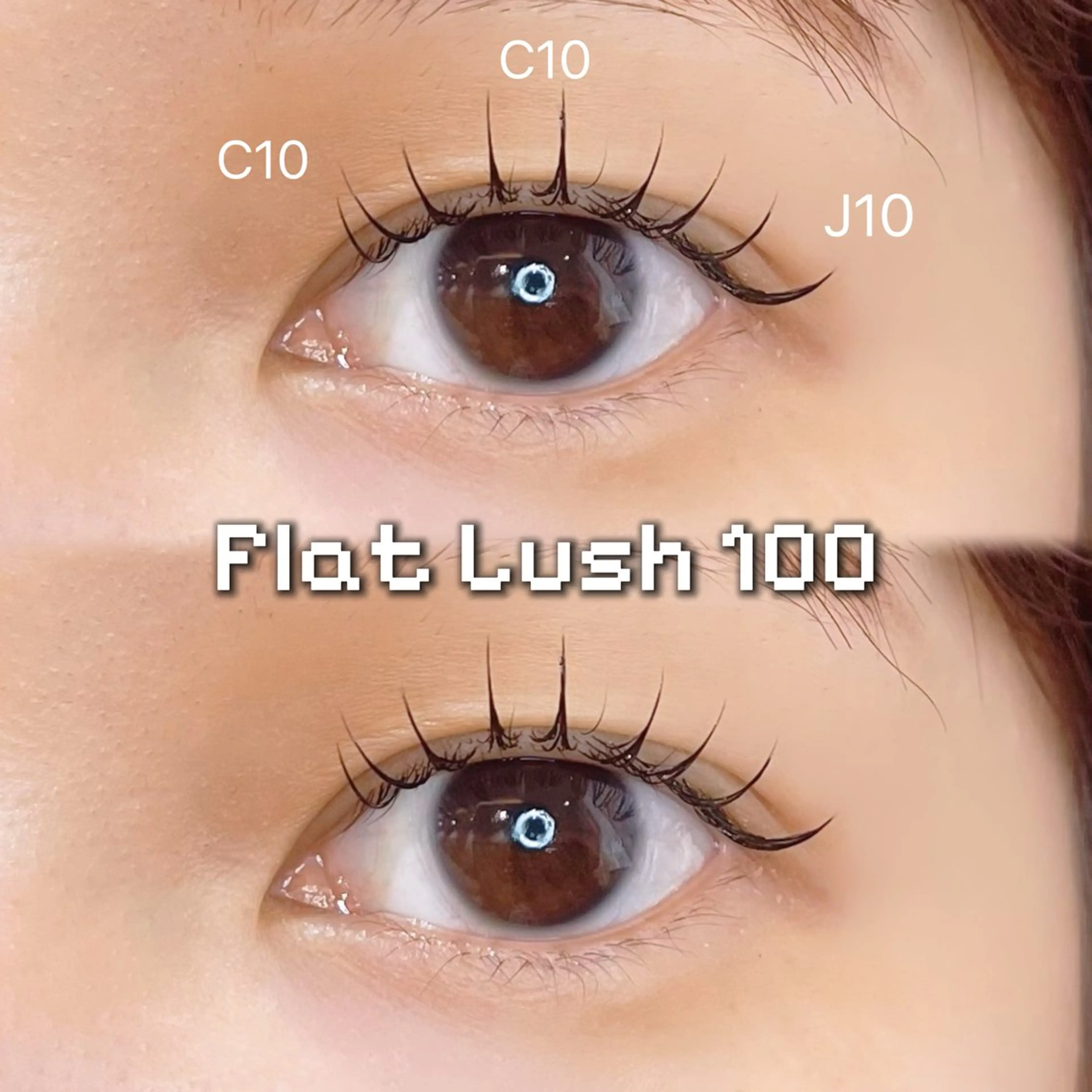 高持続⭐️フラットラッシュ100本の写真