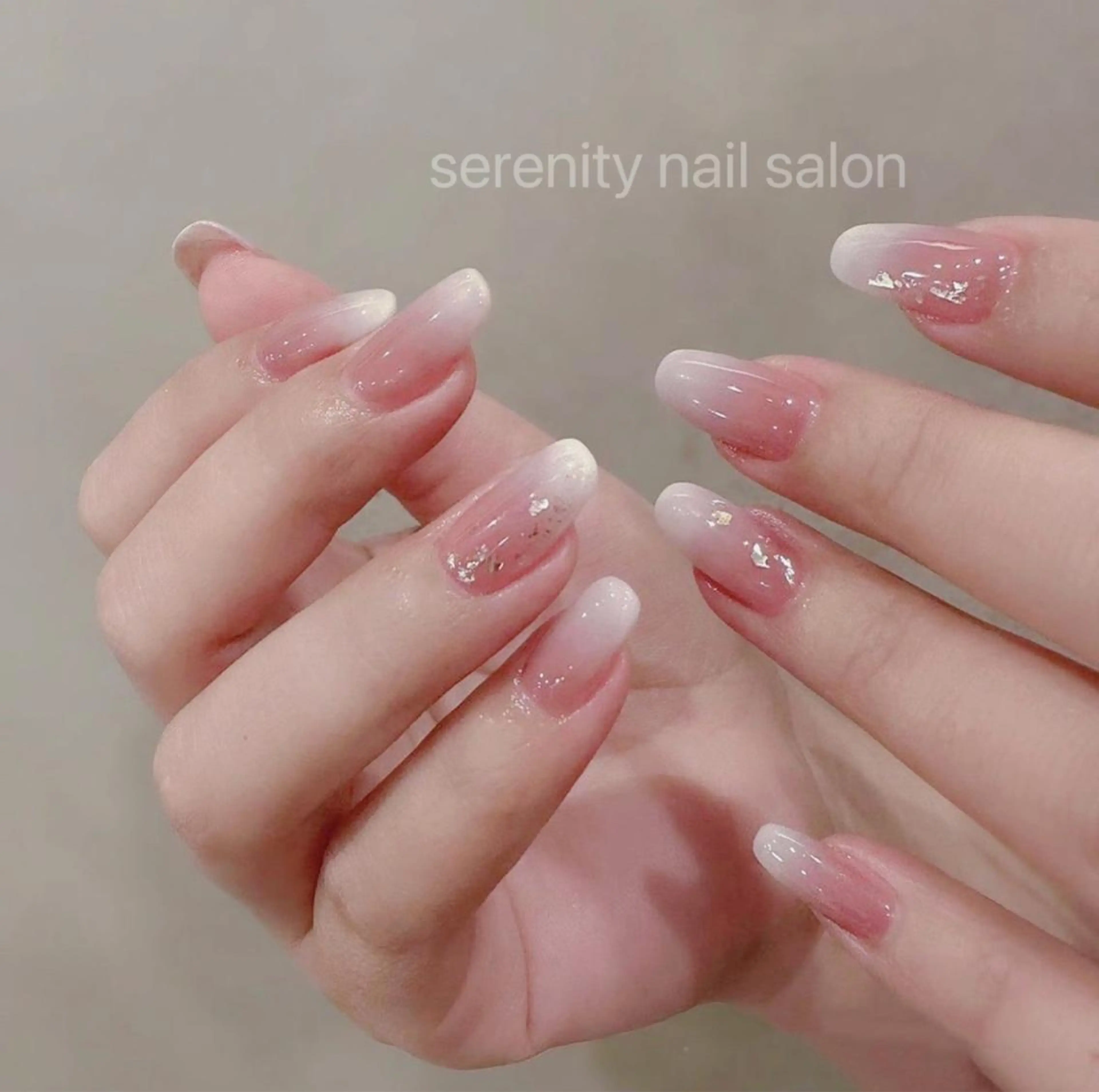 ネイル ハンドネイル ハンドケア ✨Serenity ワンホンネイルのネイルデザイン