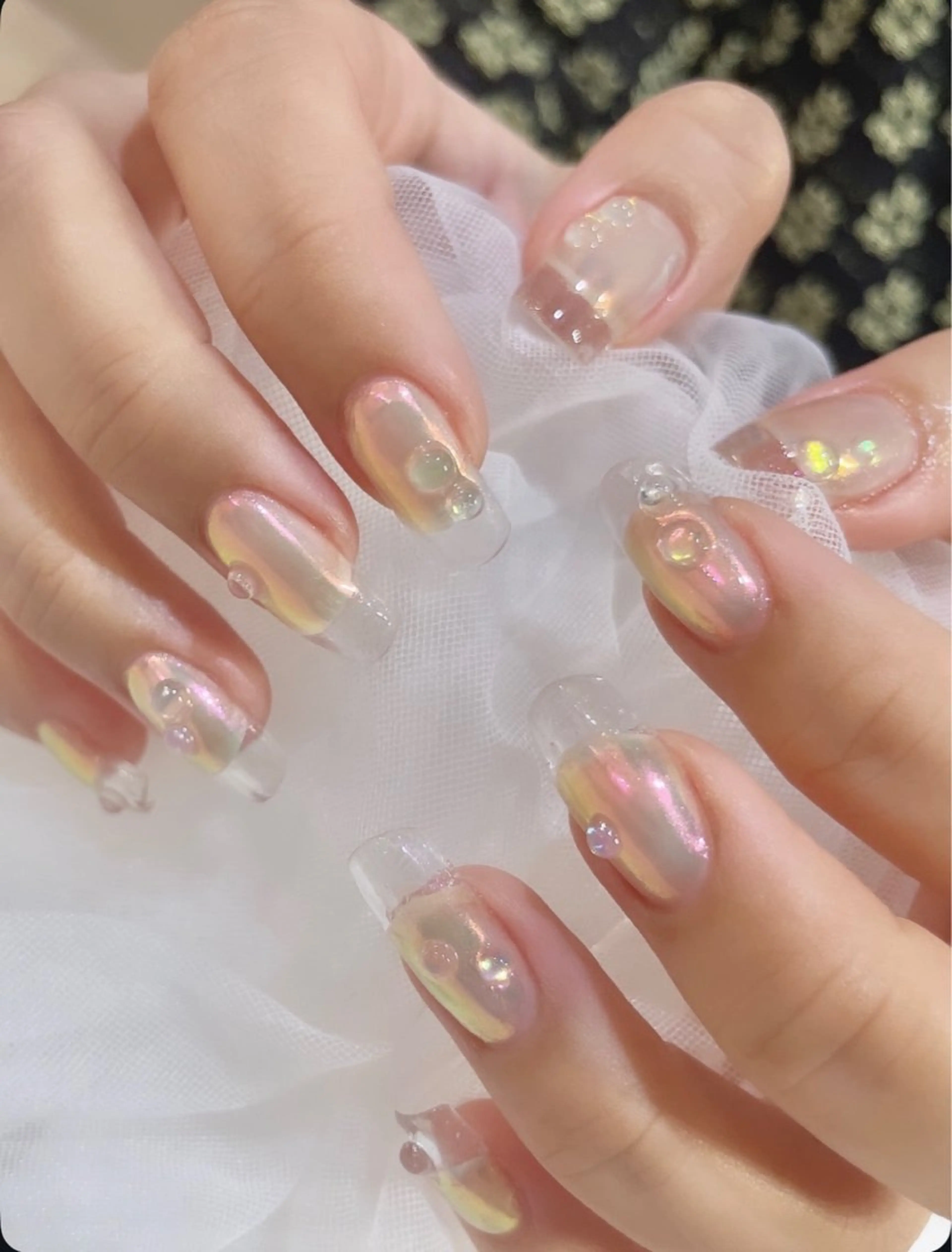 セミロング ハンドネイル salon  Liange所属・La maharo YUのネイルデザイン