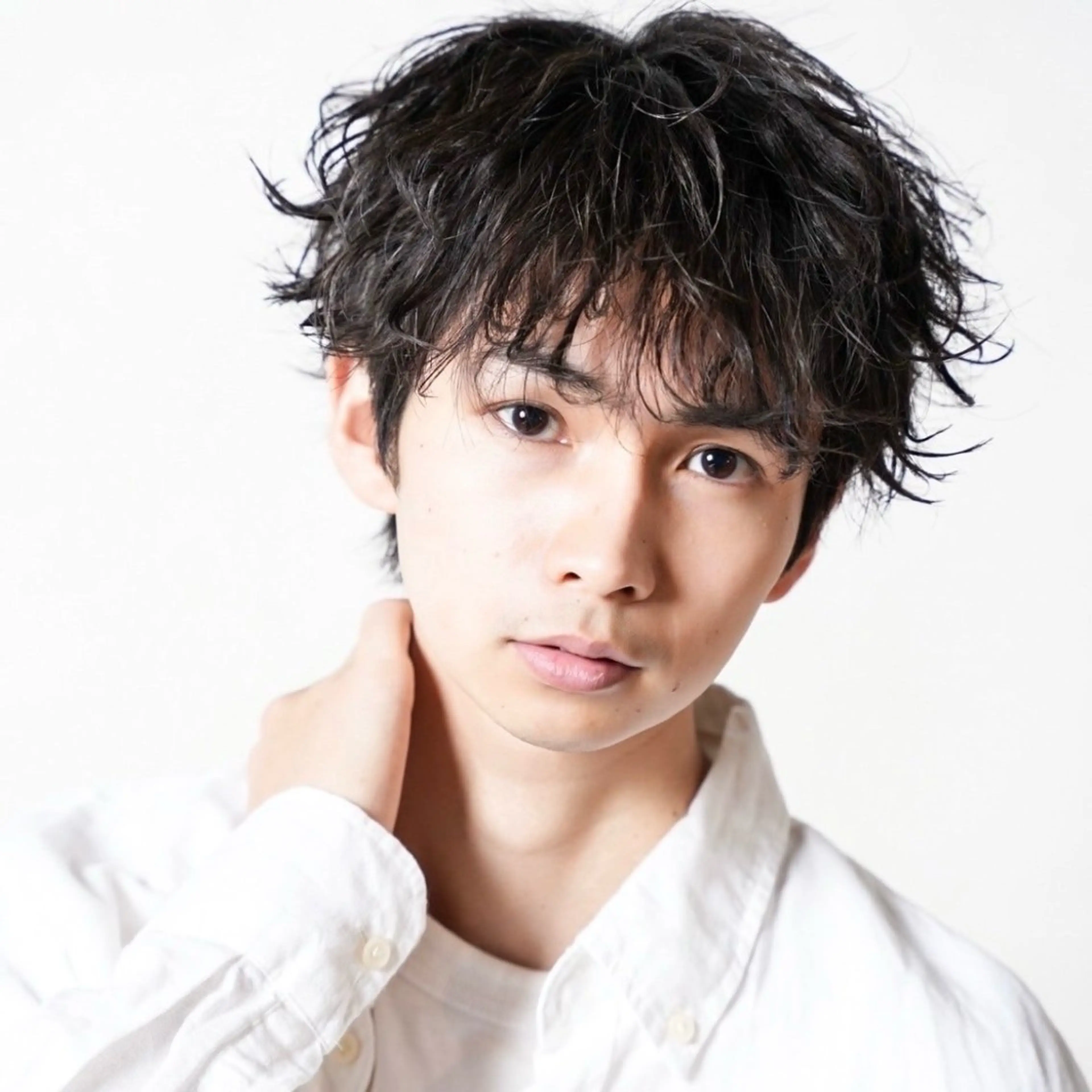 ミディアム カラー パーマ メンズ カット トリートメント 垢抜けマッシュ /キョウヘイ😎のヘアスタイル