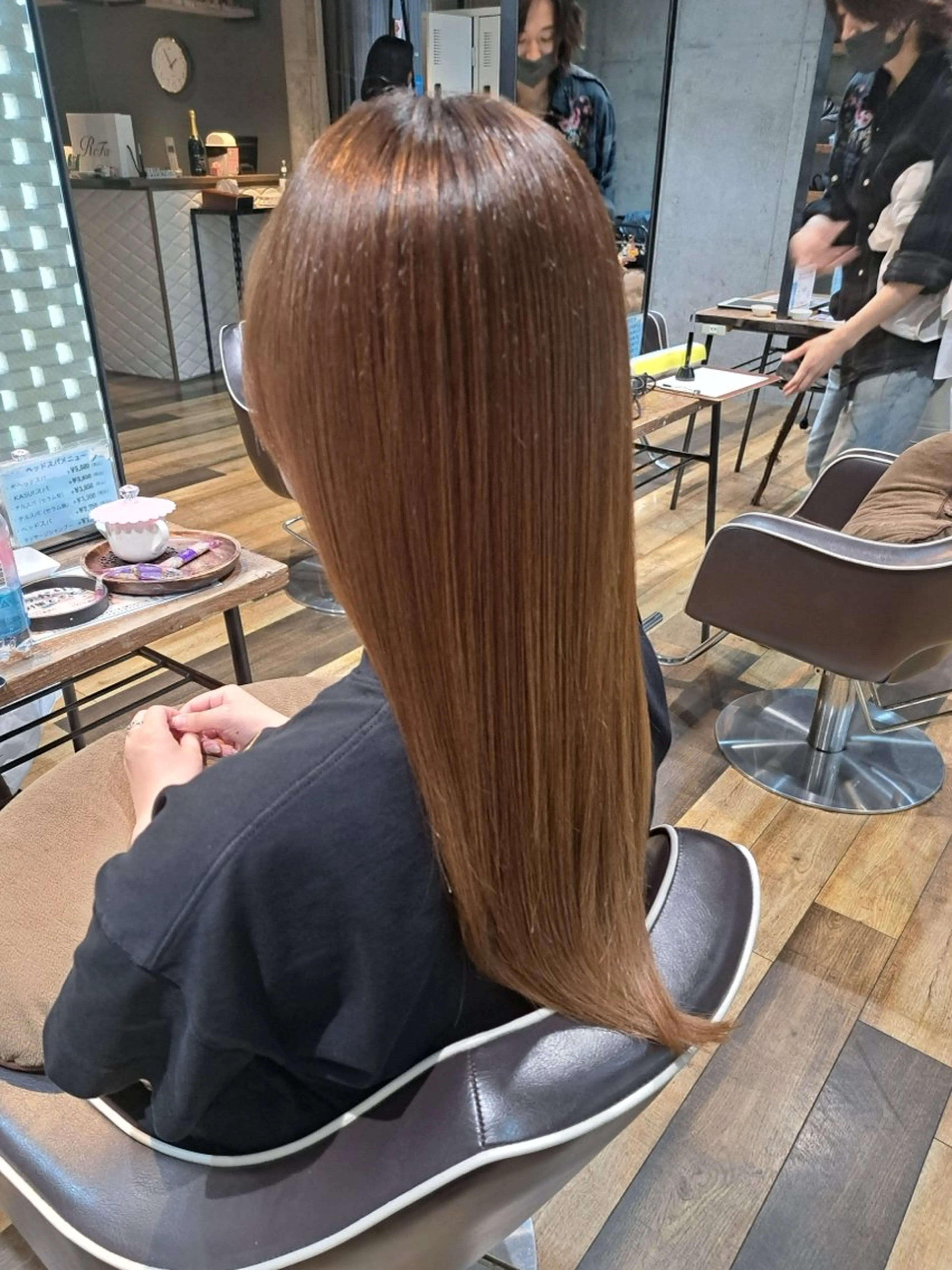 ロング カラー トリートメント flannel 加藤 優介のヘアスタイル