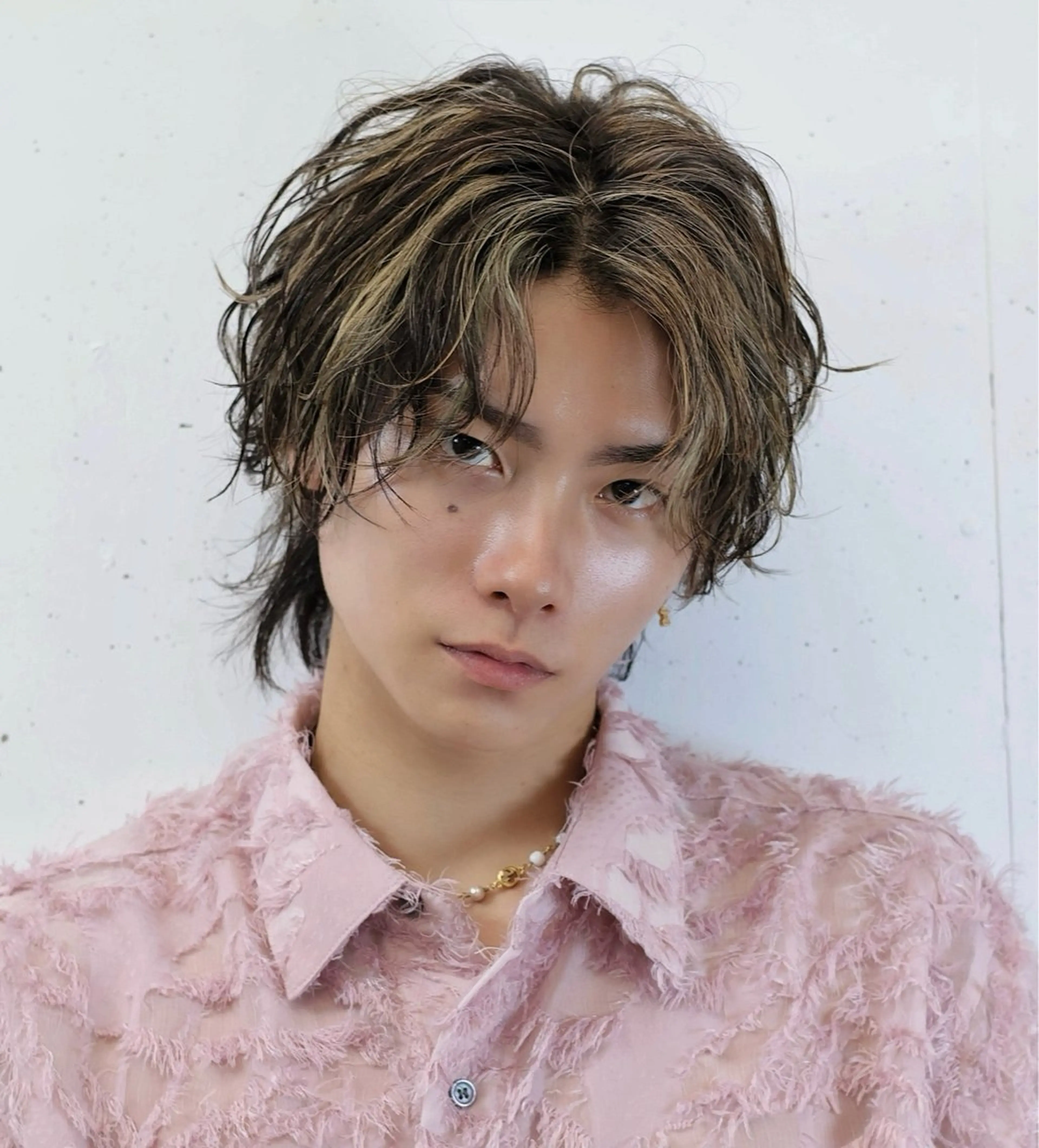 【✨メンズ限定✨】ハイライト⭐️ダブルカラー✖️トリートメントの写真