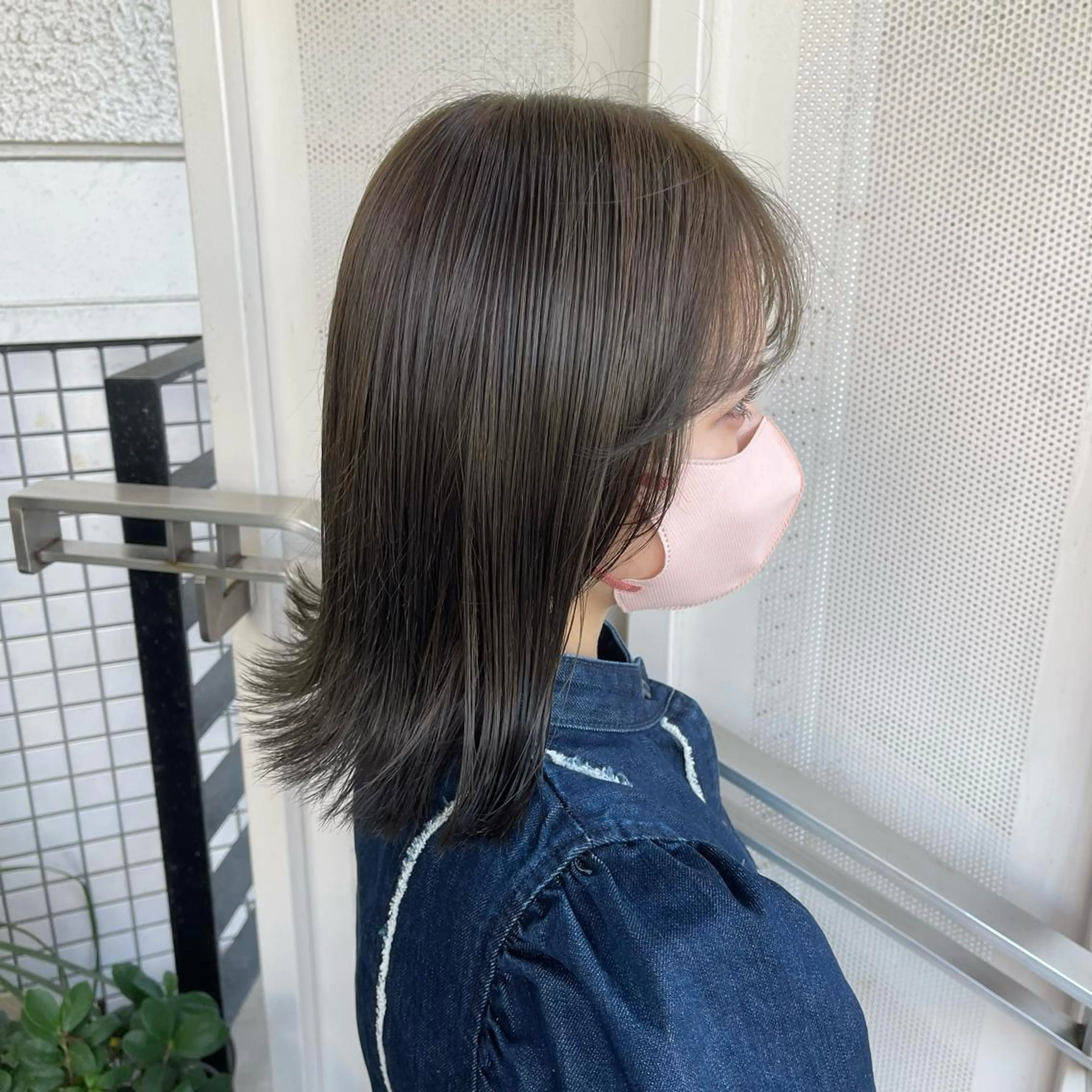 ミディアム はまだ かんたのヘアスタイル