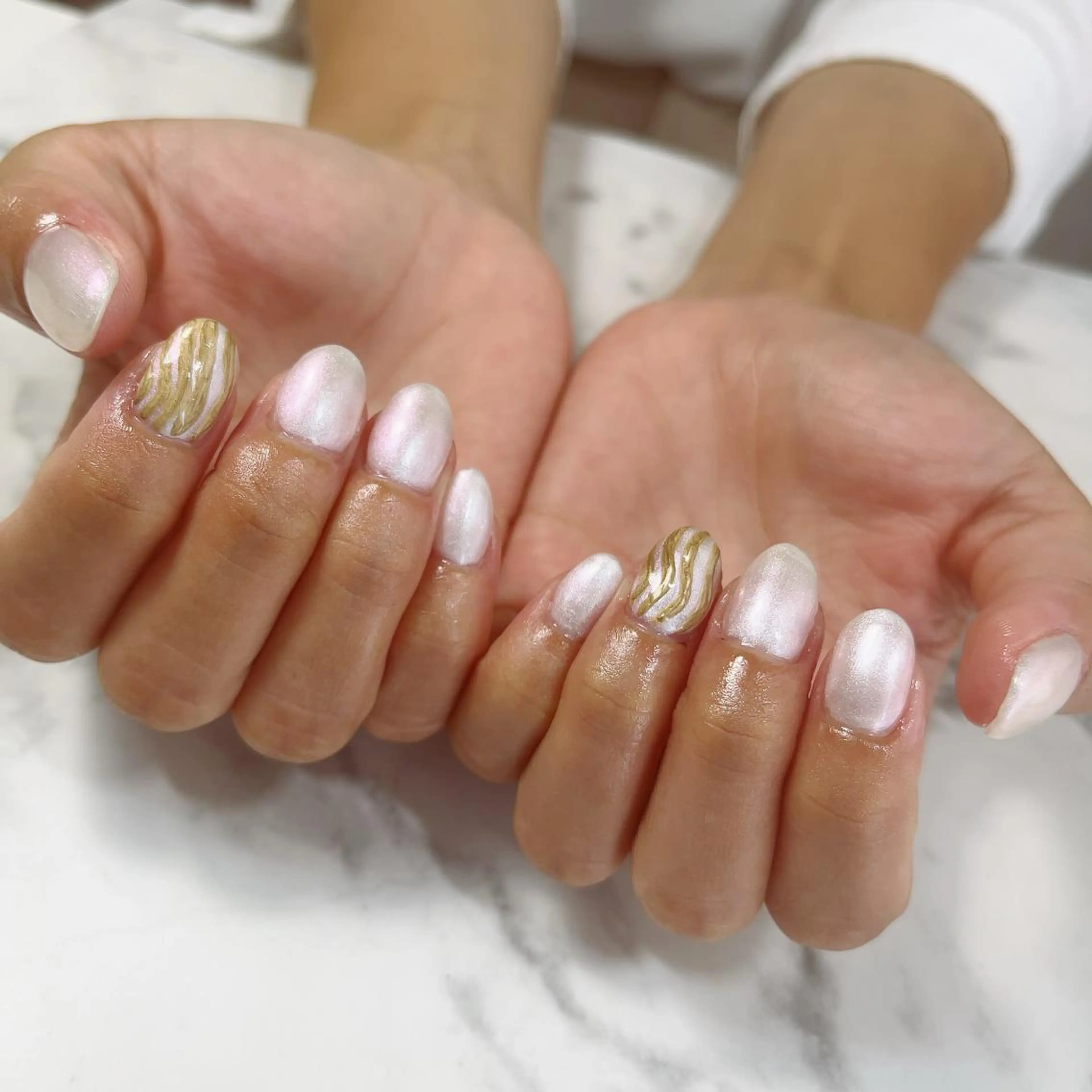 ネイル アートネイル オーロラネイル フットネイル ジェルネイル マットネイル A"nail ネイリストayanaのネイルデザイン