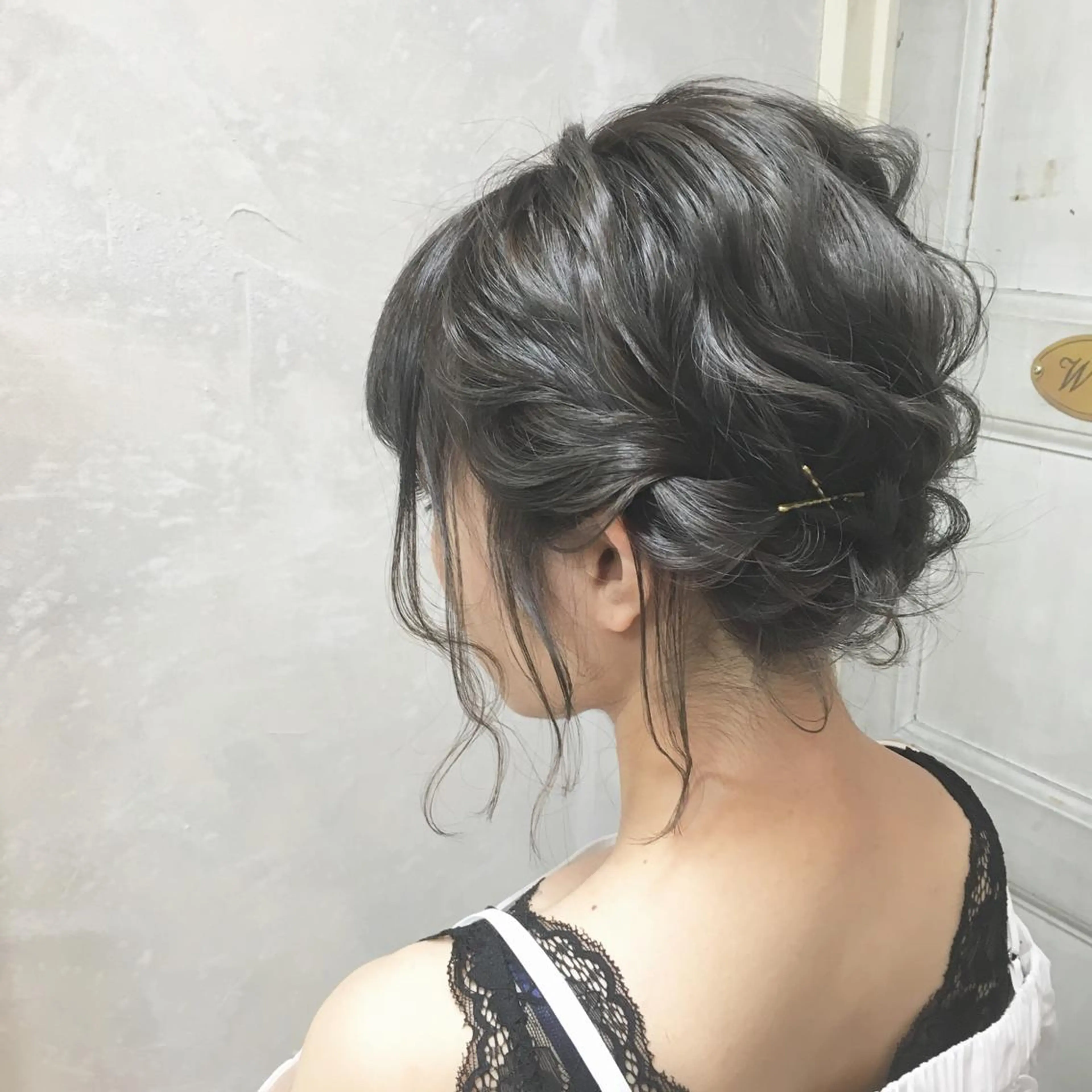 ミディアム カラー ヘアアレンジ アッシュ ラベンダーカラー ラベンダーアッシュ autre所属・大久保 ひでなりのヘアスタイル