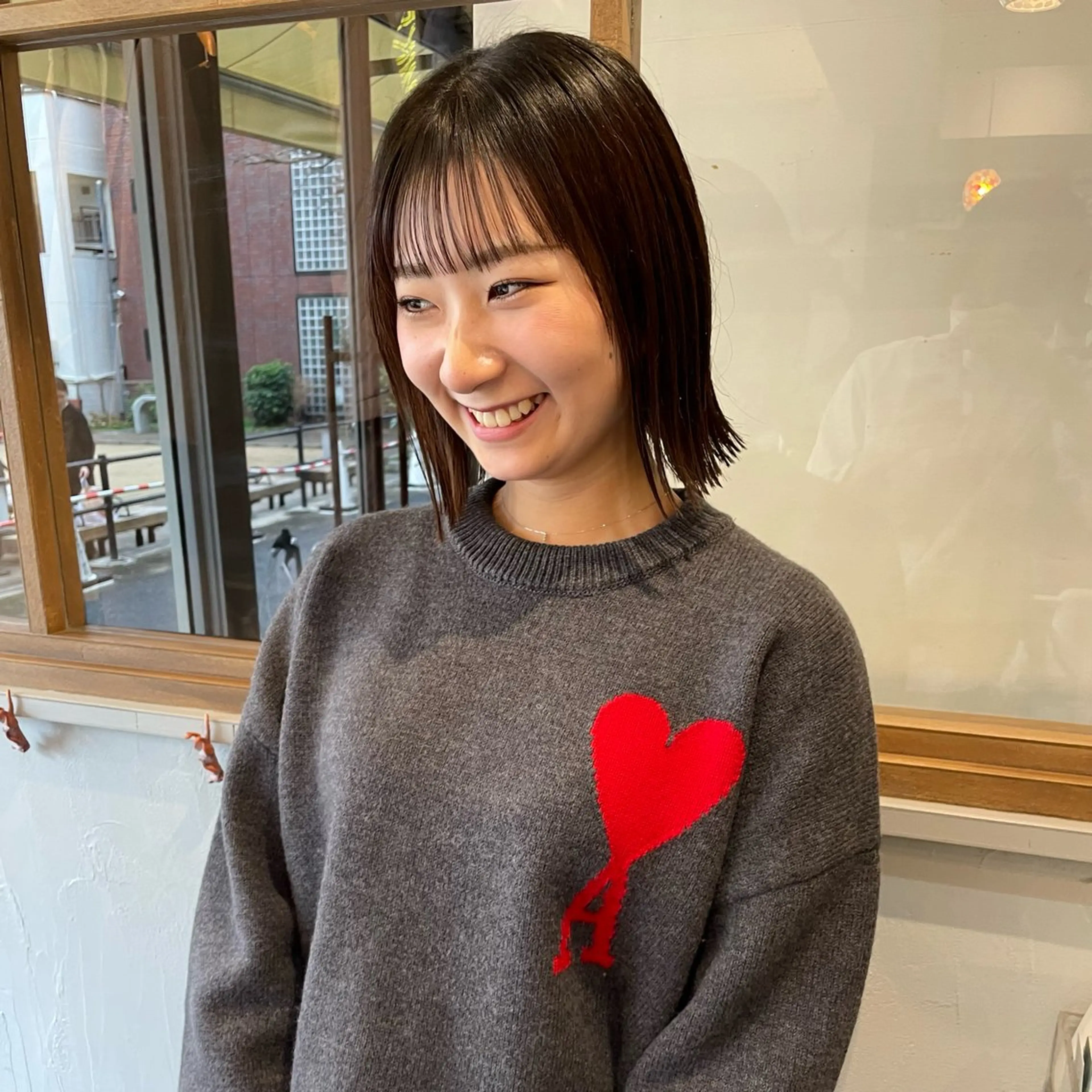 ショート カラー 平地 晃人のヘアスタイル