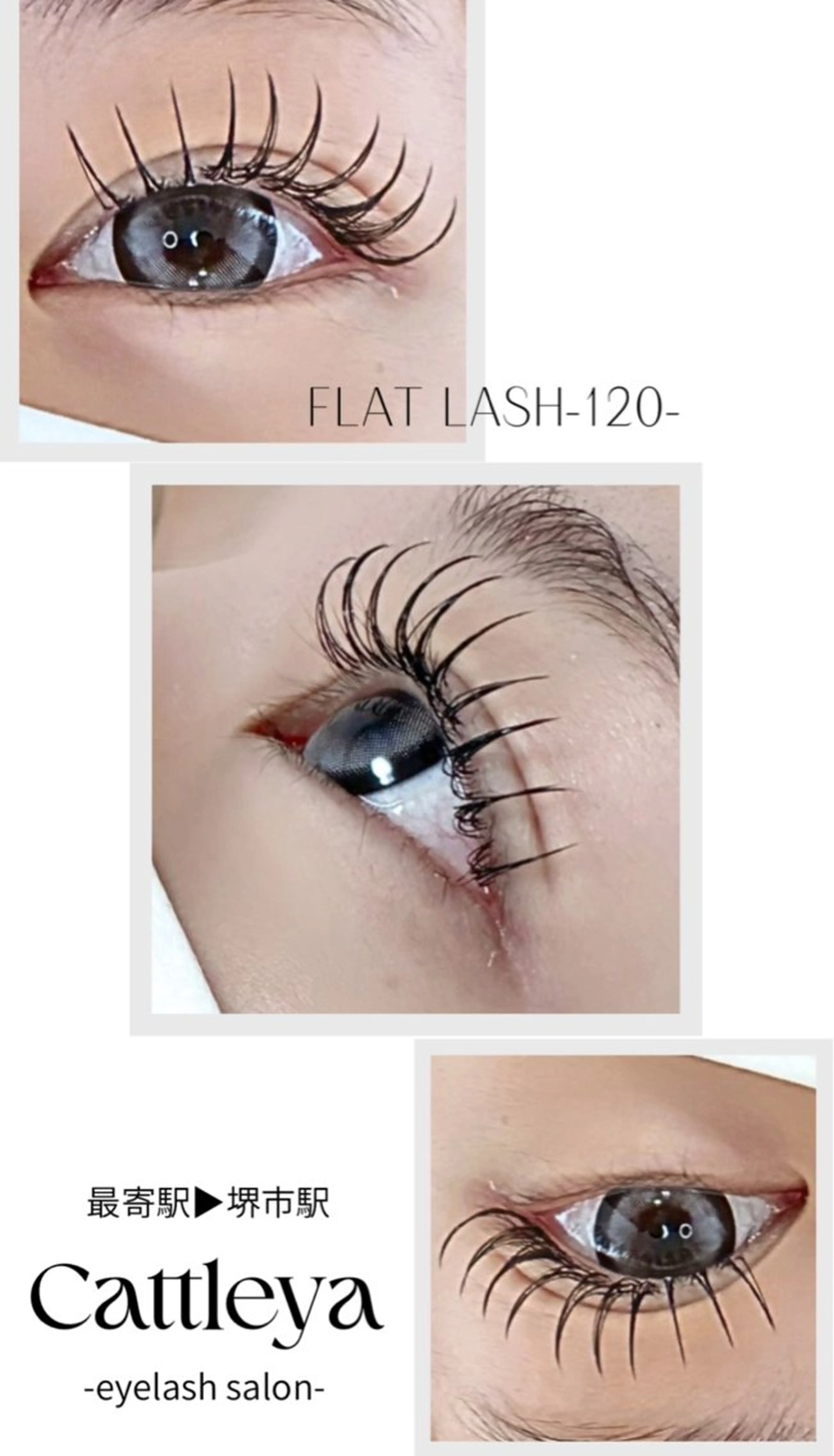 マツエク・マツパ フラットラッシュ Cattleya所属・morisaki *のマツエク・マツパデザイン