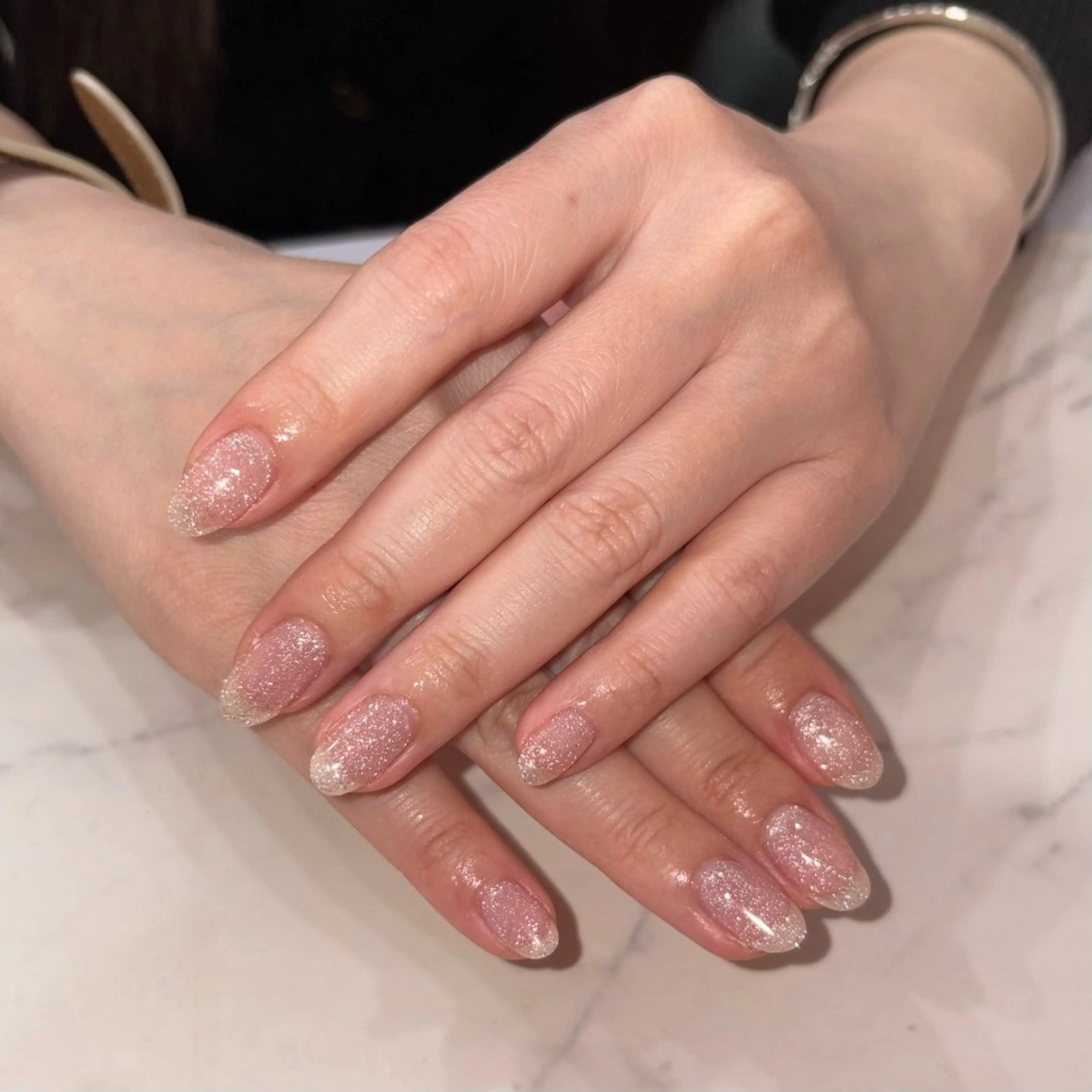 ネイル フラッシュネイル ワンカラーネイル nailsalon 結所属・💫 さりのネイルデザイン