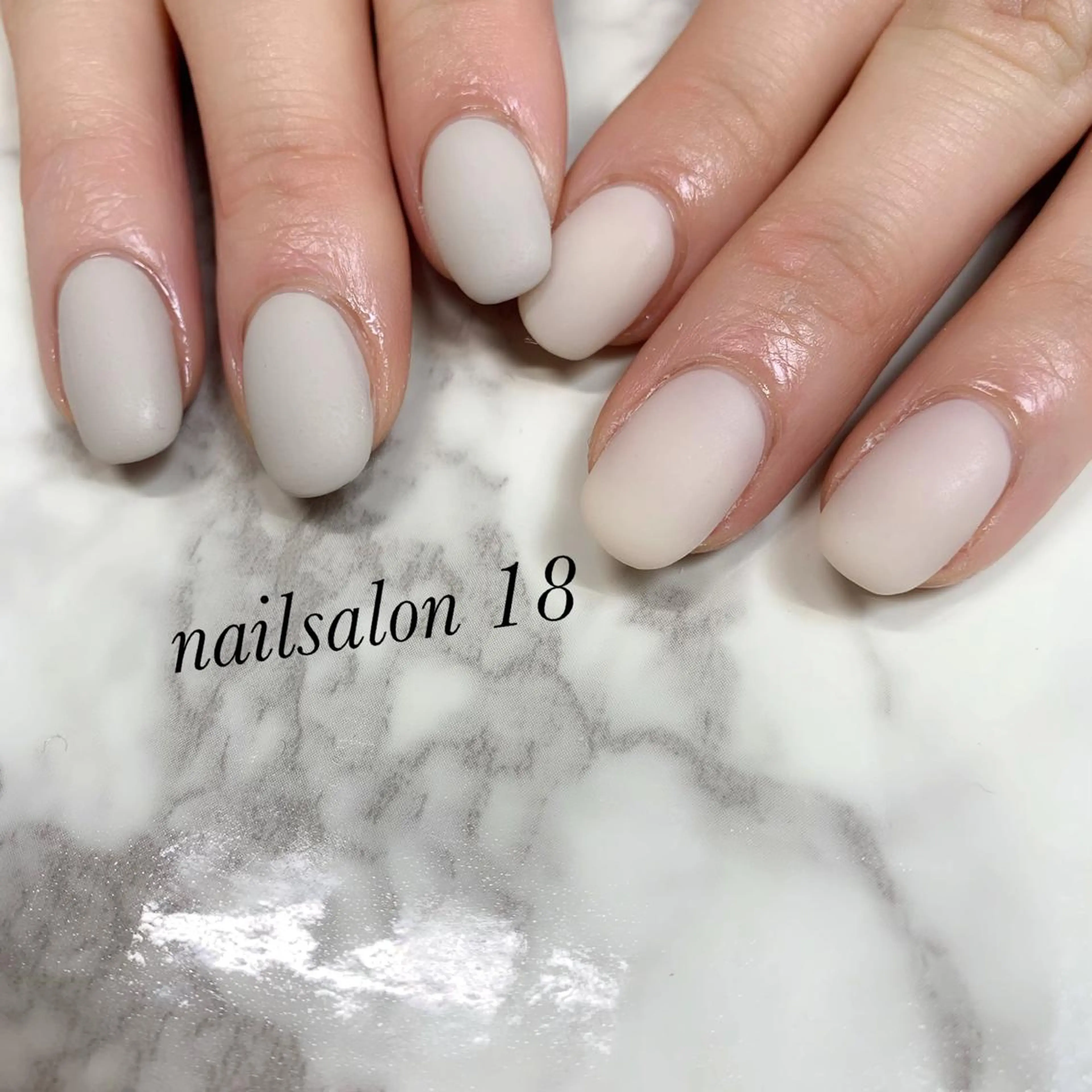 ネイル マットネイル ハンドネイル nail salon 18.のネイルデザイン
