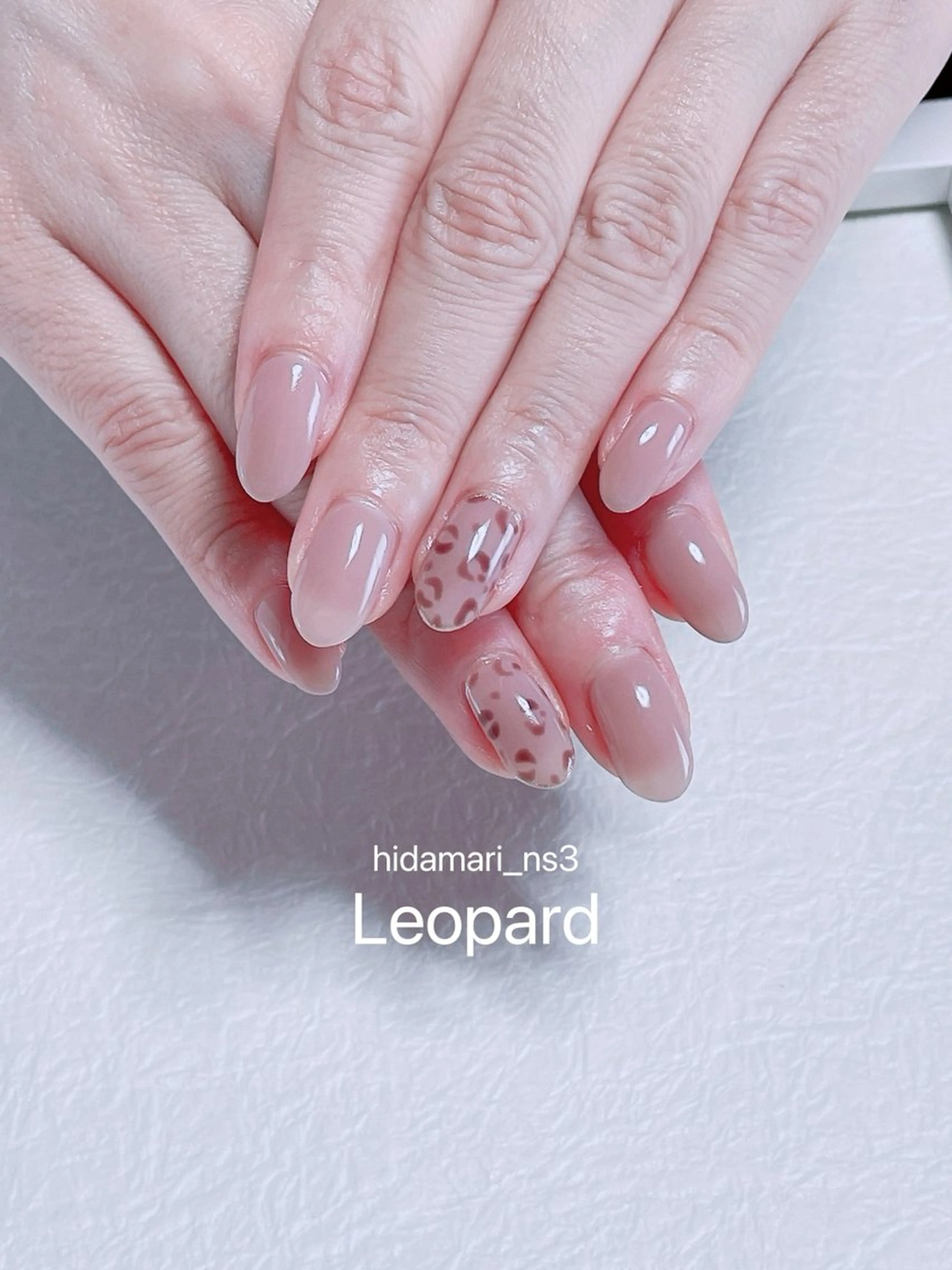 ネイル アニマル柄 持ち込み ハンドネイル NailSalon ひだまりのネイルデザイン