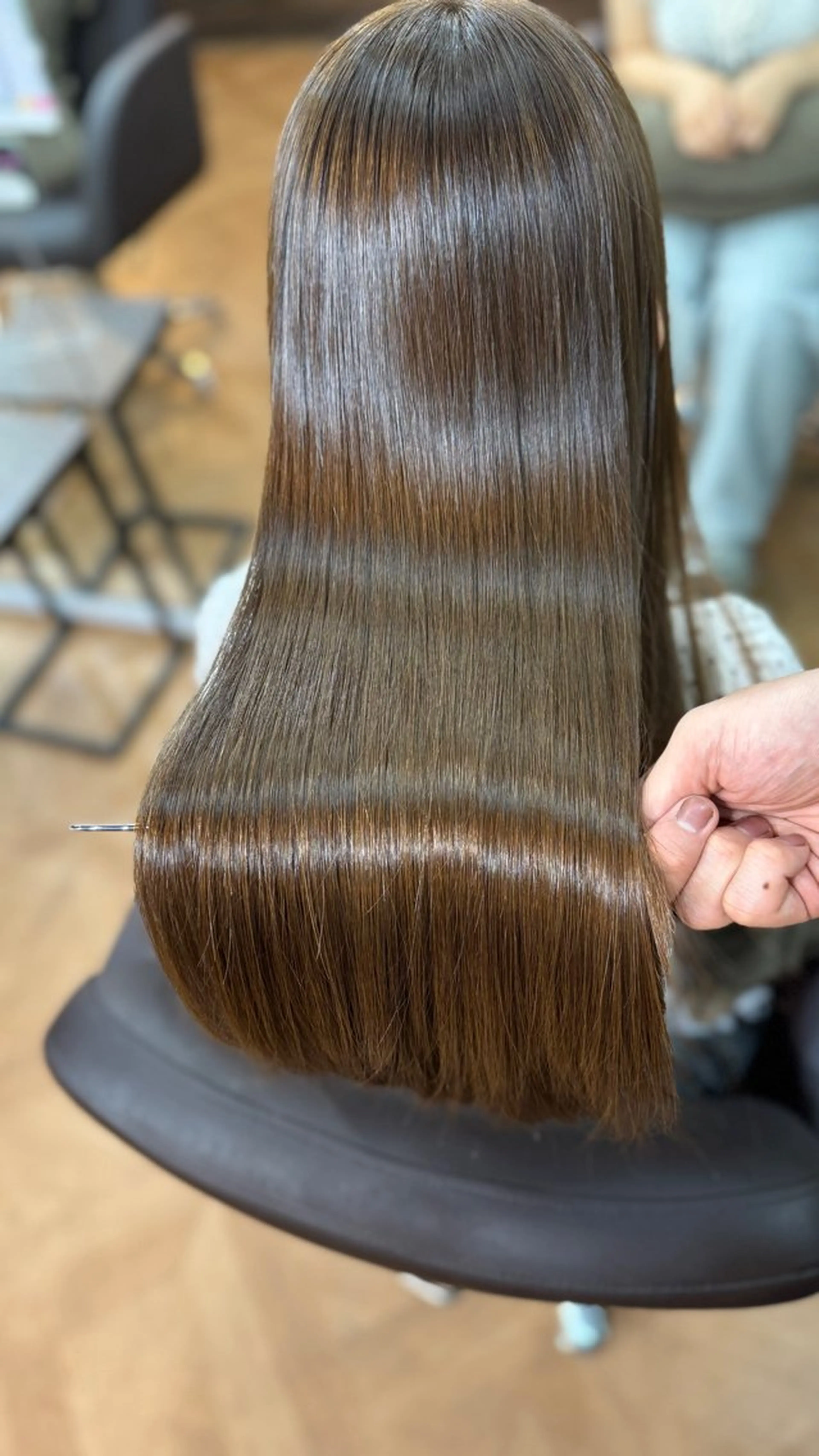 ロング ヘアカラー トリートメント 髪質改善 晟之介のヘアスタイル