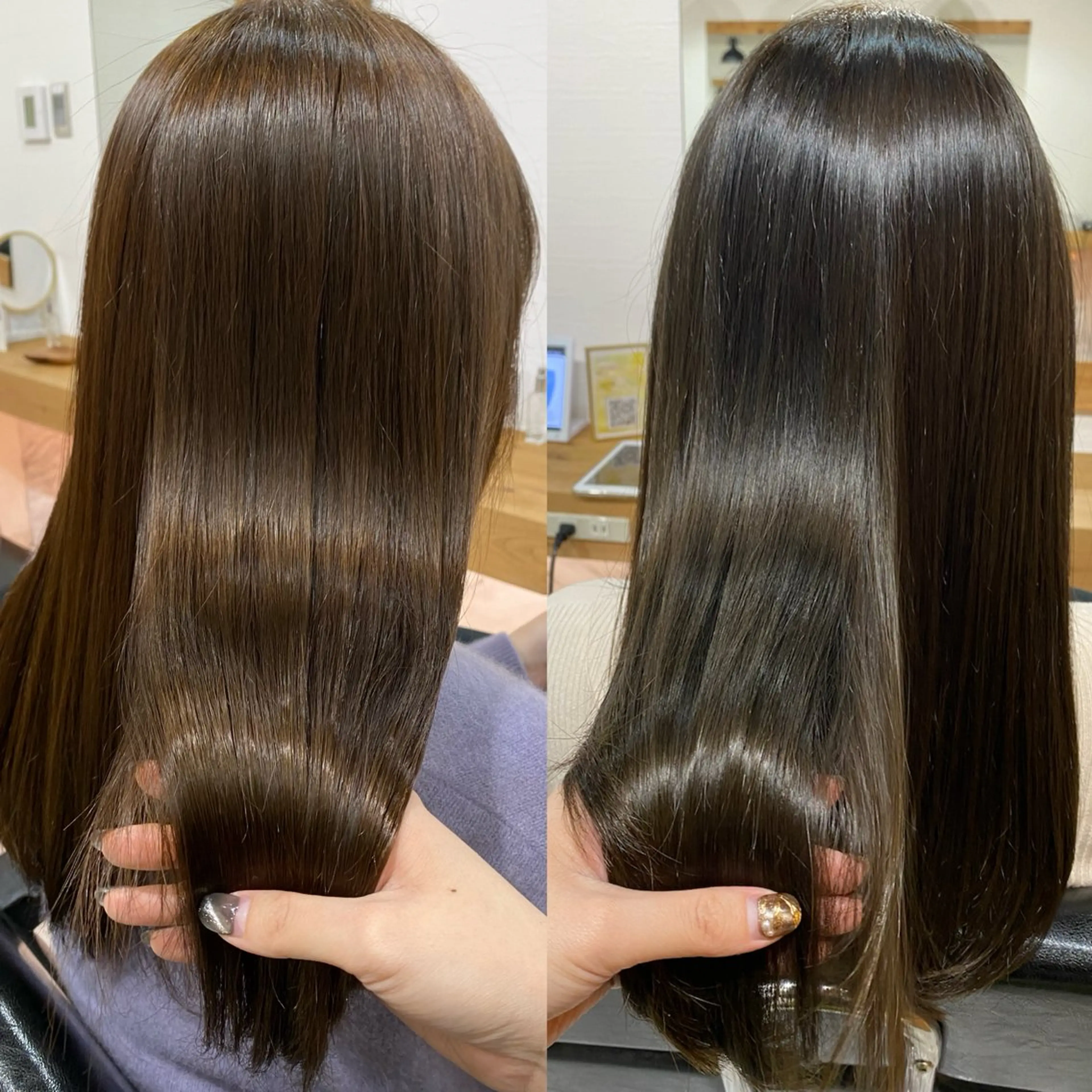 ロング カラー IwAsh二俣川所属・IwAsh✄﻿ アオイのヘアスタイル